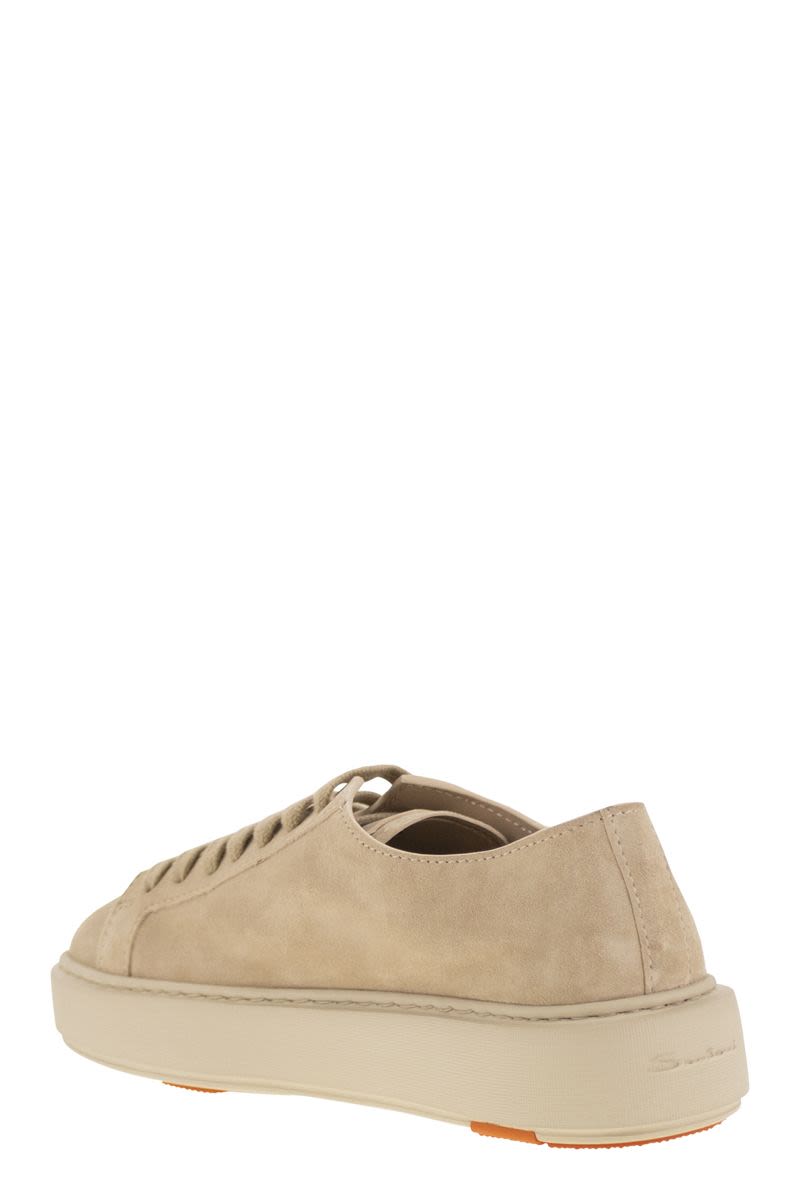 SANTONI Elegant Suede Sneakers for Women