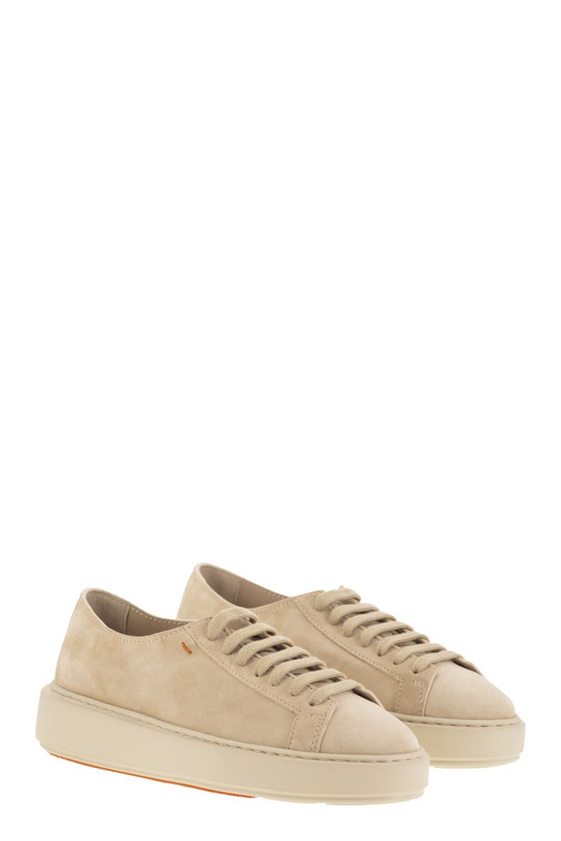 SANTONI Elegant Suede Sneakers for Women