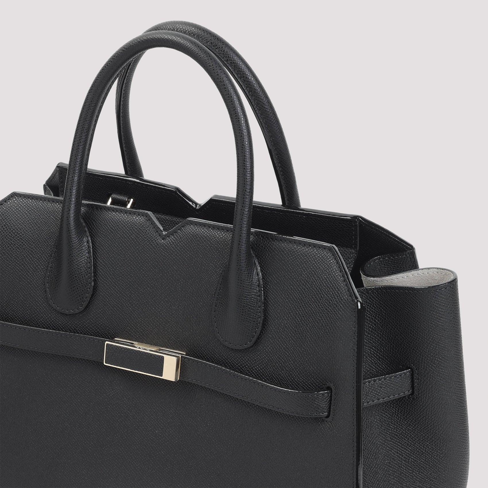 VALEXTRA Media Shoulder Handbag - 34cm x 26.5cm x 17cm