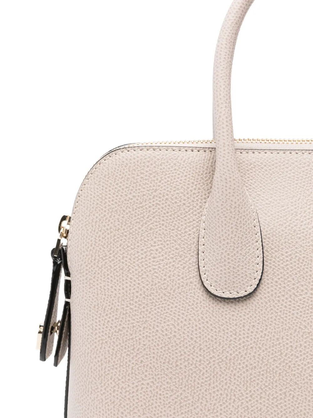 VALEXTRA Mini Handbag with Signature Logo