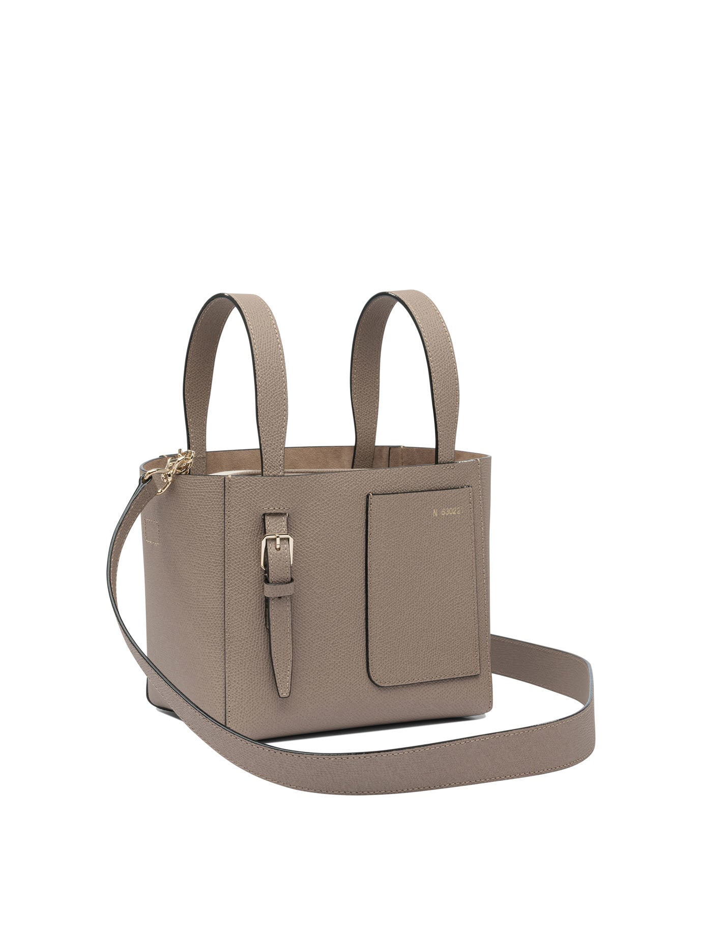 VALEXTRA Mini Soft Micro Bucket Handbag