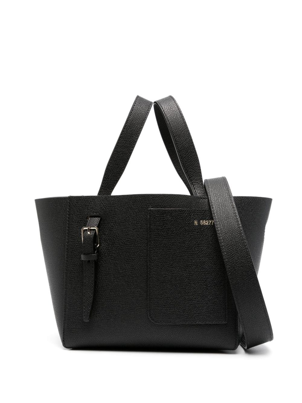 VALEXTRA Mini Leather Bucket Handbag - FW25