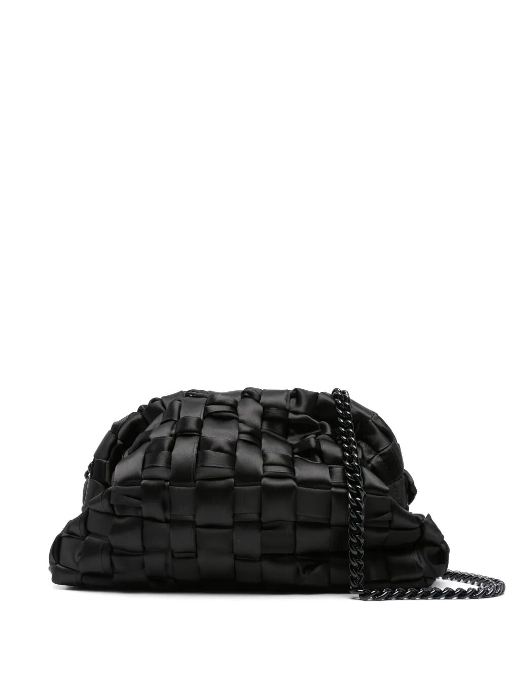 MARIA LA ROSA Satin Game Mini Pouch Handbag