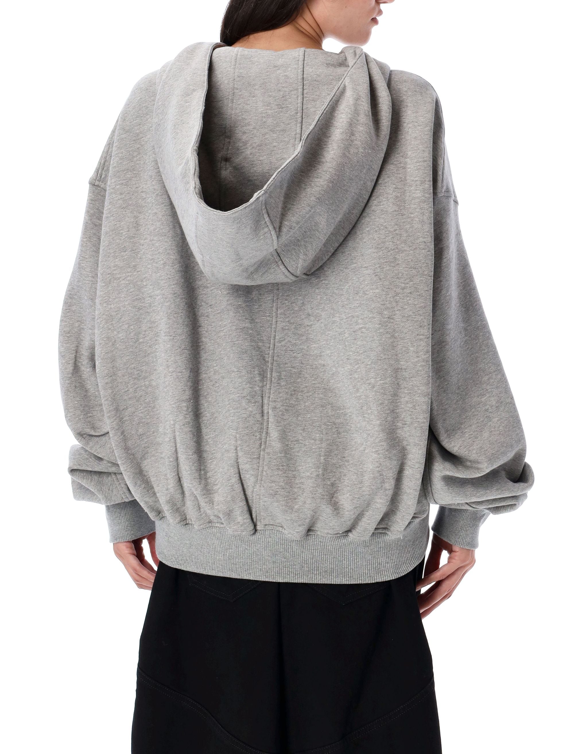THE ATTICO Women's Zip-Up Hoodie