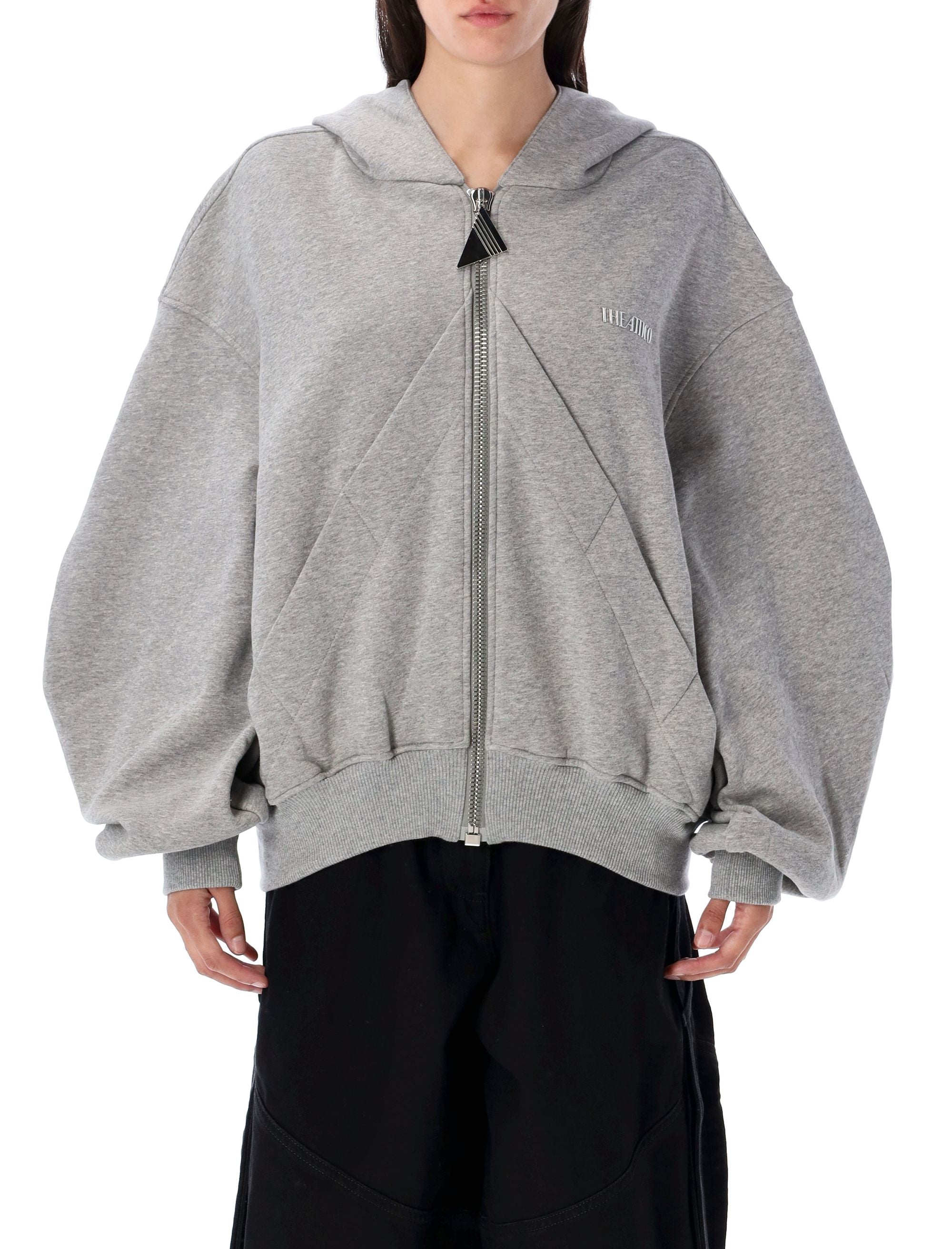 THE ATTICO Women's Zip-Up Hoodie