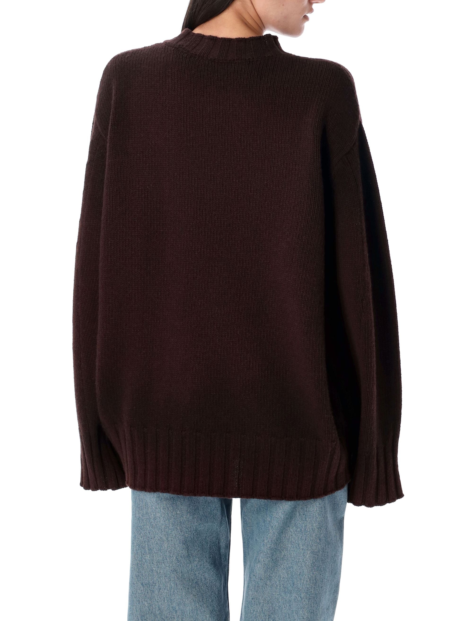 THE ATTICO Oversized Wool Cashmere Sweater - Size 40