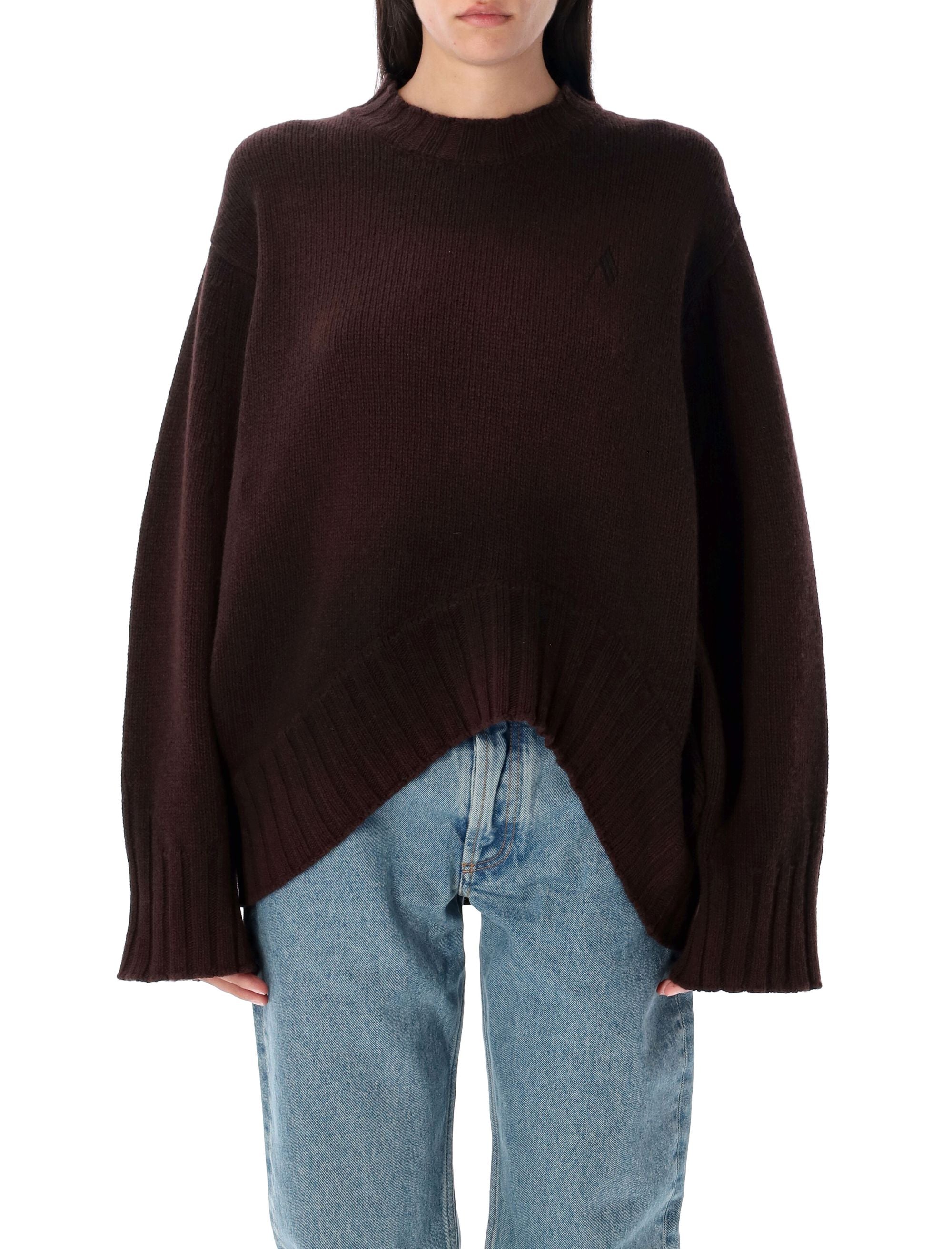 THE ATTICO Oversized Wool Cashmere Sweater - Size 40