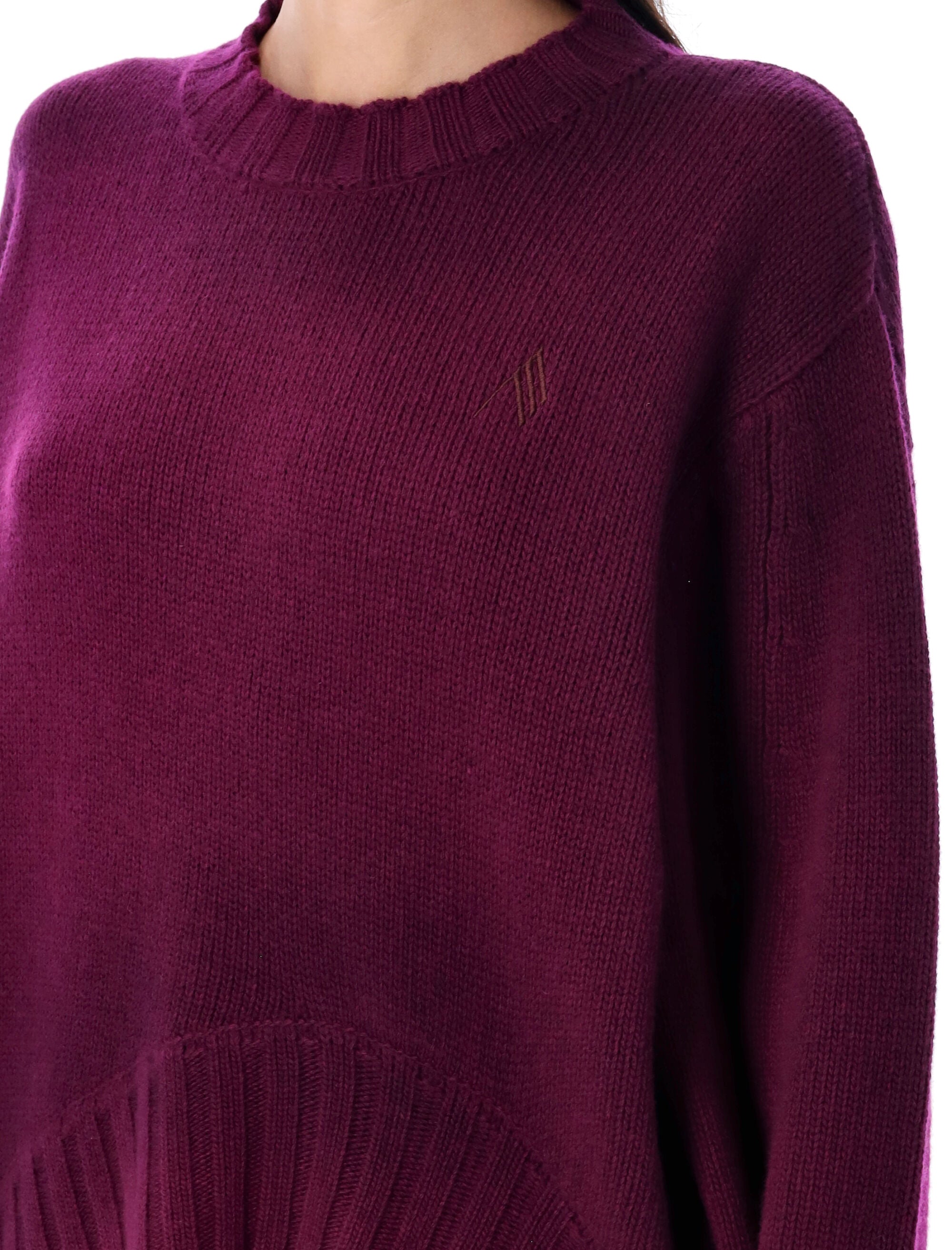 THE ATTICO Wool Cashmere Oversized Sweater - Size 40