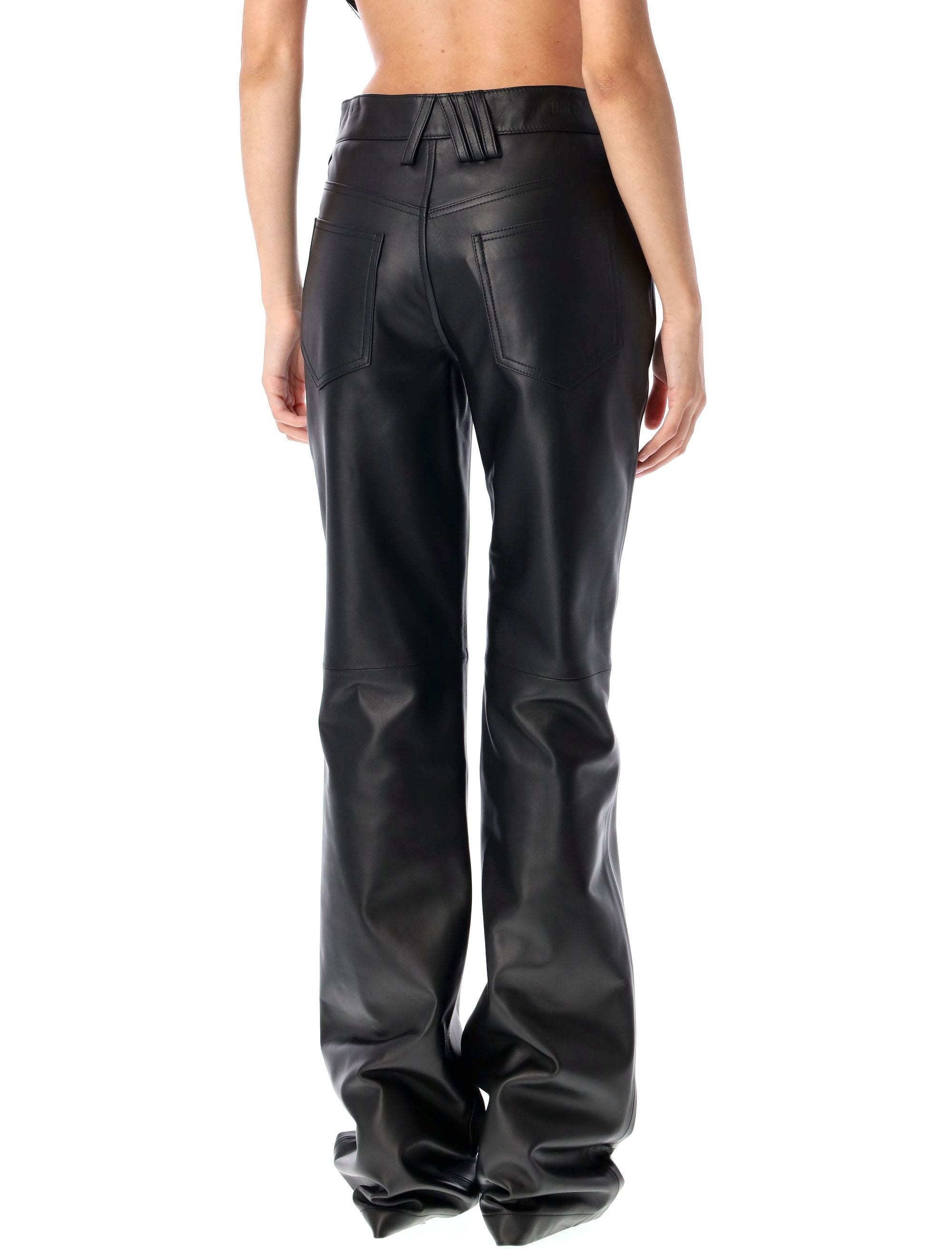 THE ATTICO Chic Leather Pant - Size 40