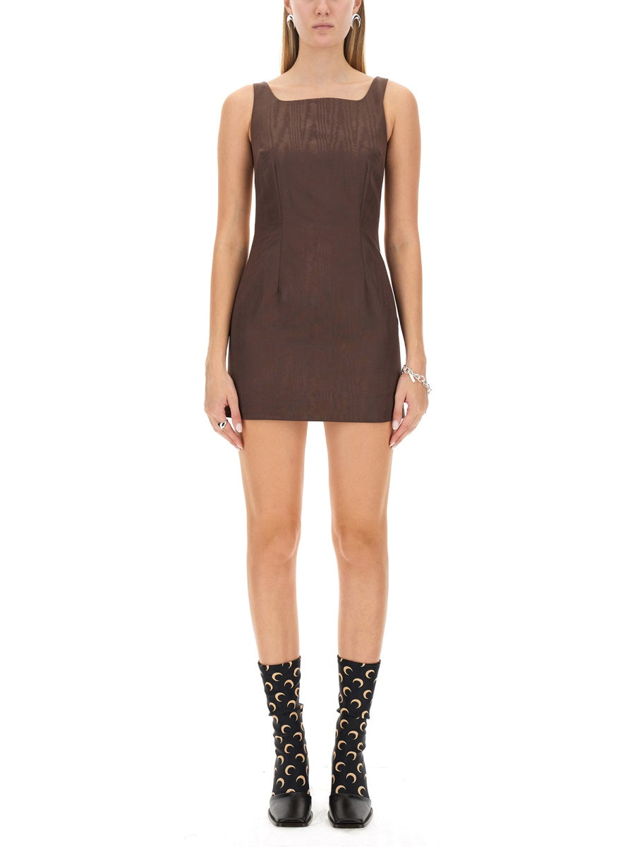 MARINE SERRE Sleek Mini Dress - Slim Fit