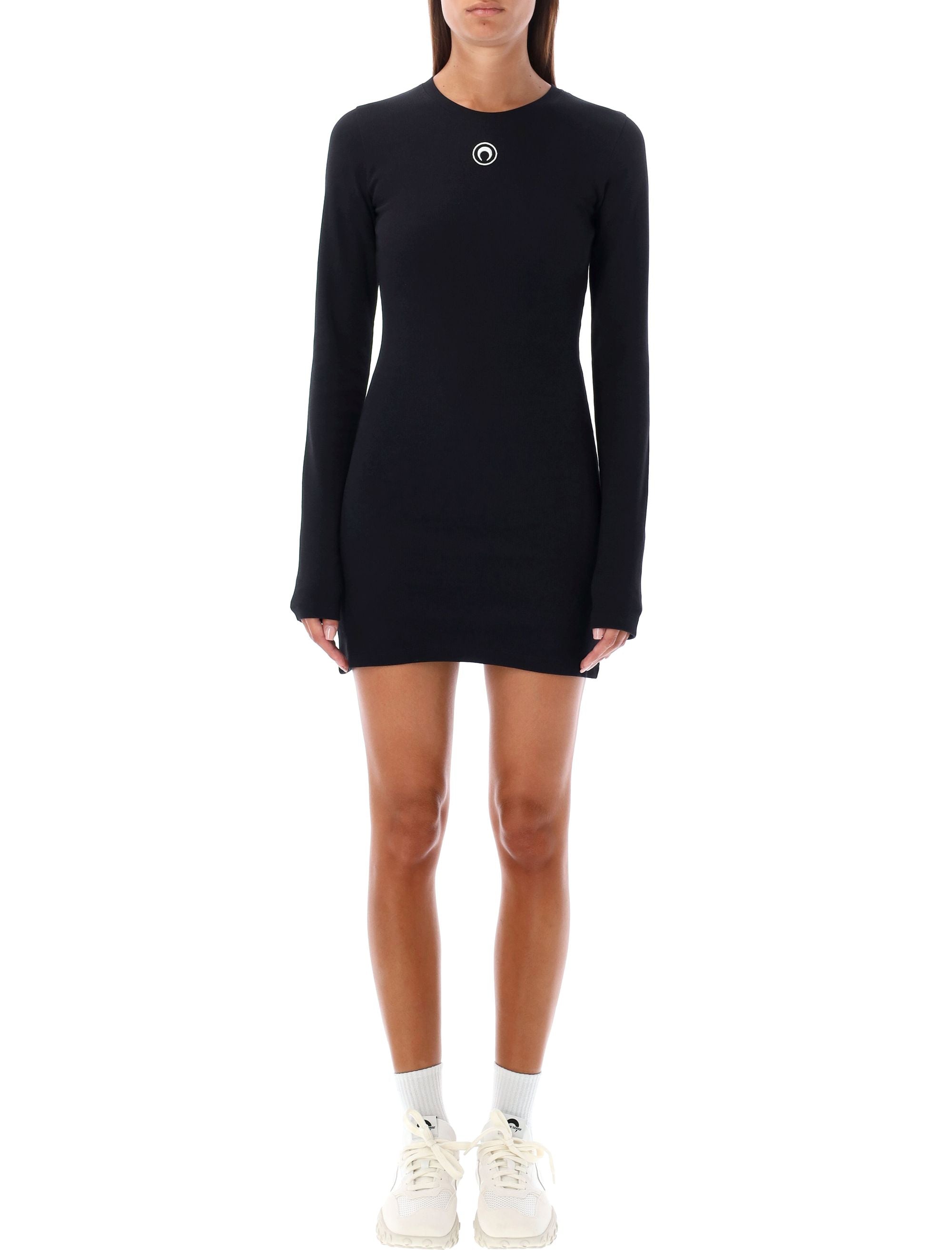 MARINE SERRE Moon Logo Mini Dress - Size S