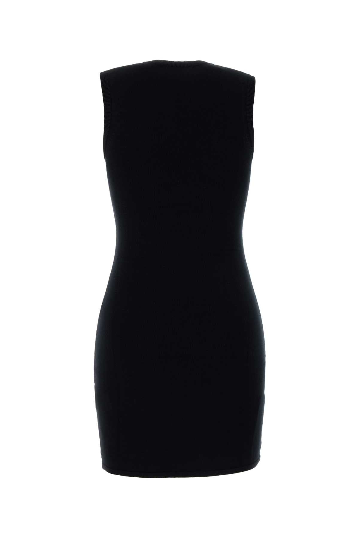 MARINE SERRE Moon Logo Knit Mini Dress for Women