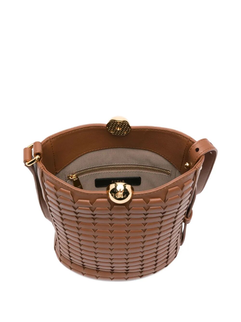 FURLA Mini Bucket Soft Leather Case