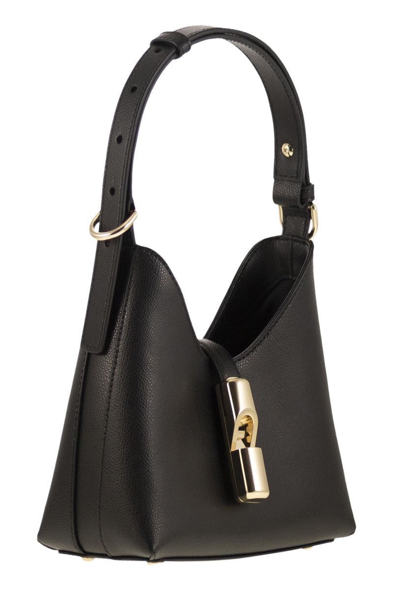 FURLA Mini Hobo Handbag - Sophisticated Trapezoidal Design