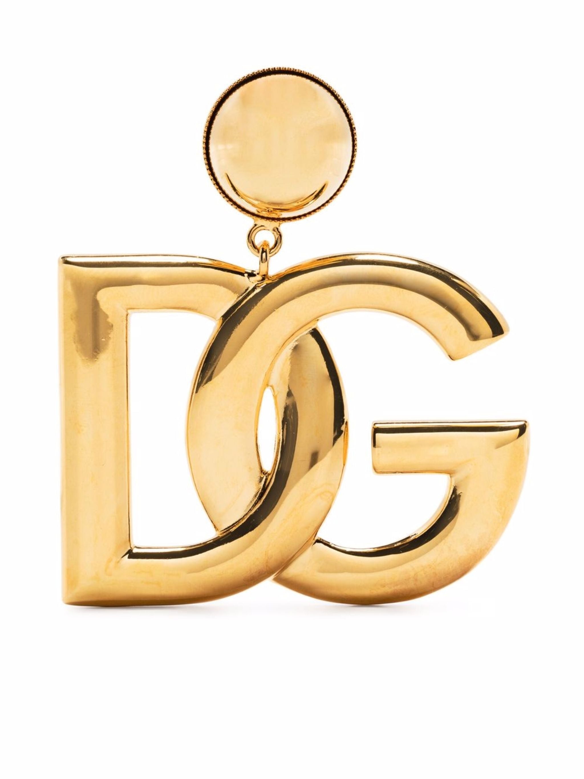 DOLCE & GABBANA DG Logo Clip-On Earrings