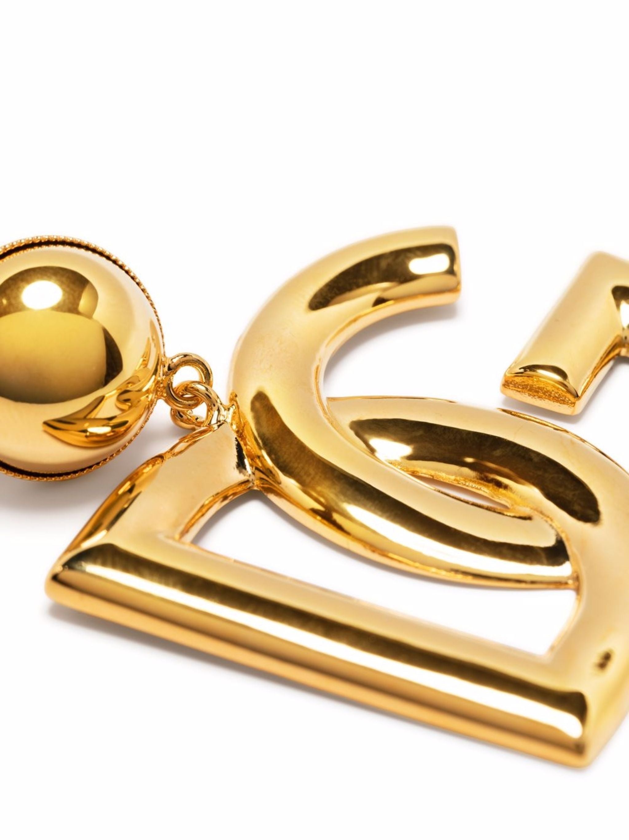 DOLCE & GABBANA DG Logo Clip-On Earrings