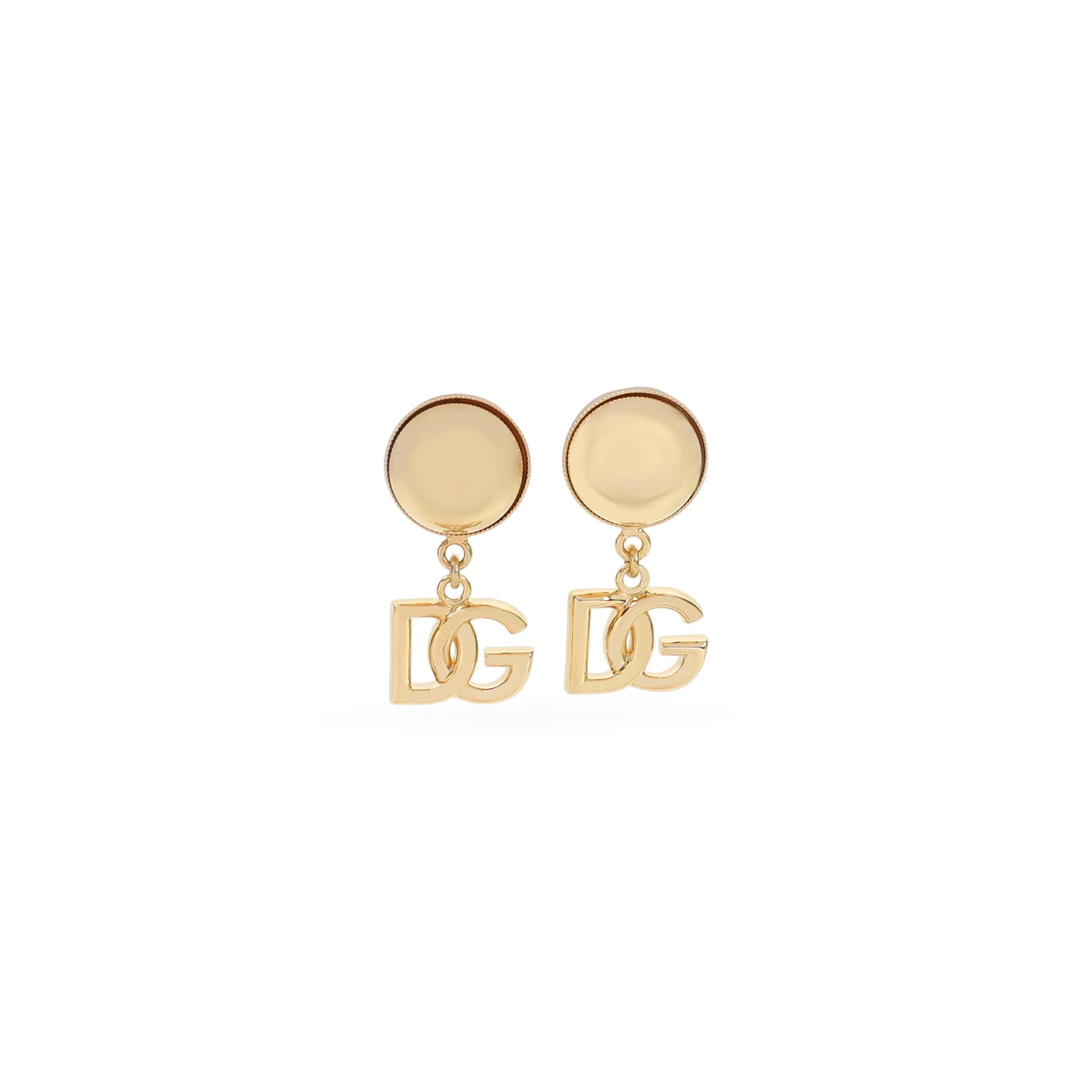 DOLCE & GABBANA Elegant Brass Bijoux Earrings