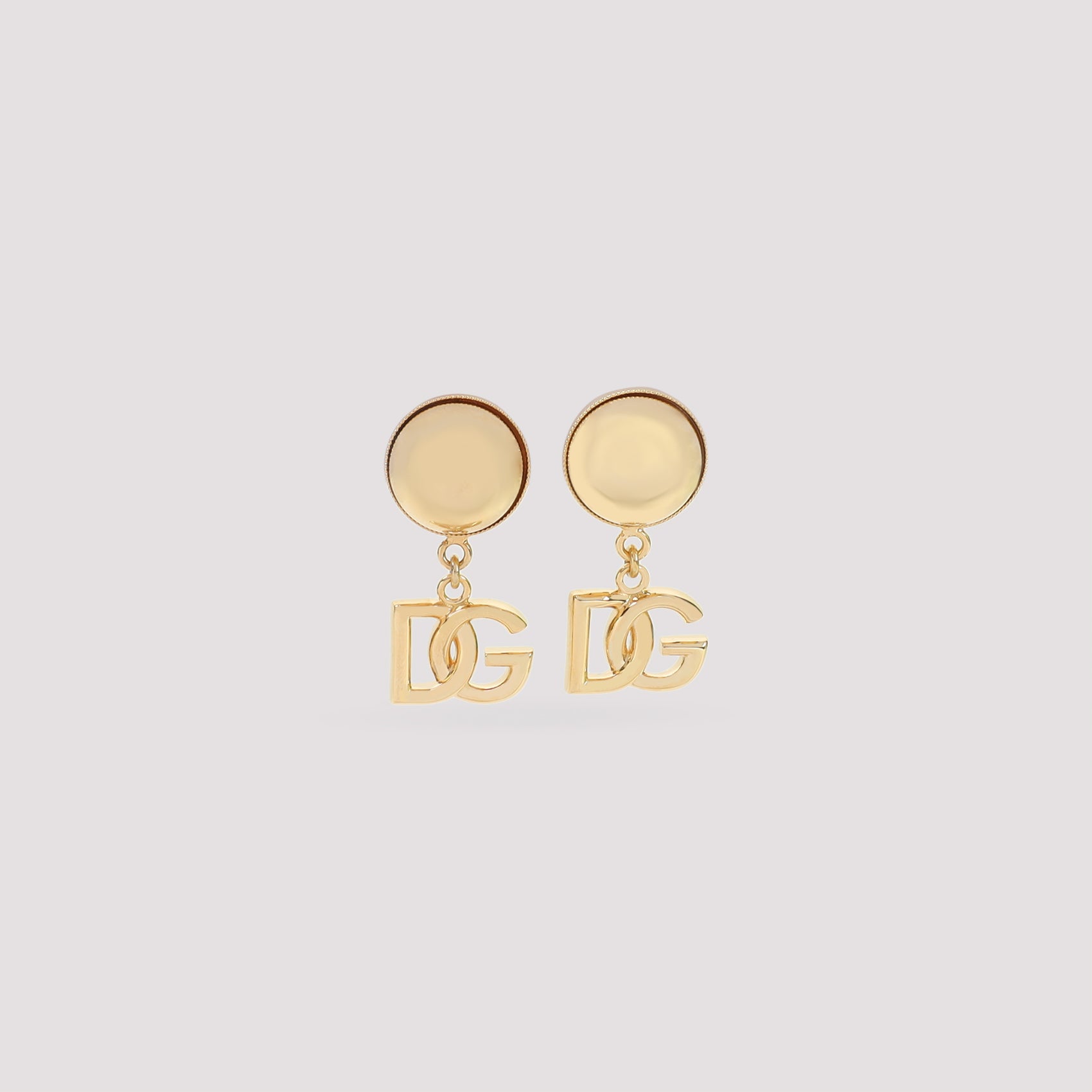 DOLCE & GABBANA Elegant Brass Bijoux Earrings