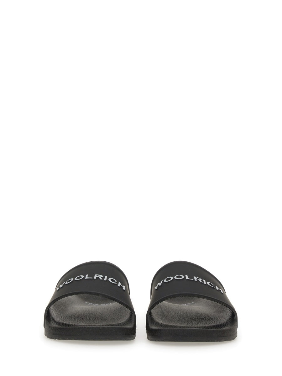 WOOLRICH Men's Logo Slide Sandal