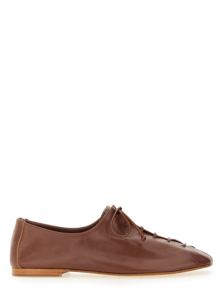 HEREU Elegant Lambskin Moccasin Slip-Ons for Women