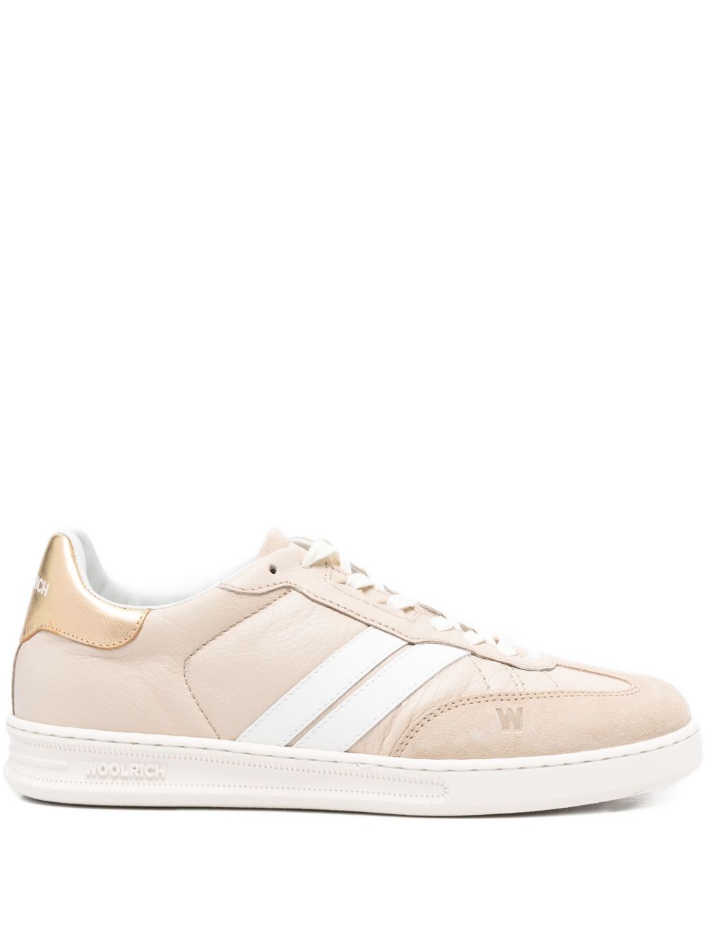 WOOLRICH Leather Lace-Up Sneakers for Women