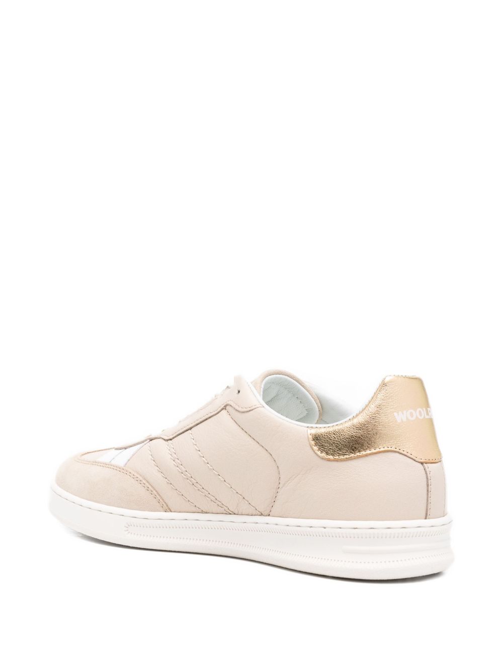 WOOLRICH Leather Lace-Up Sneakers for Women