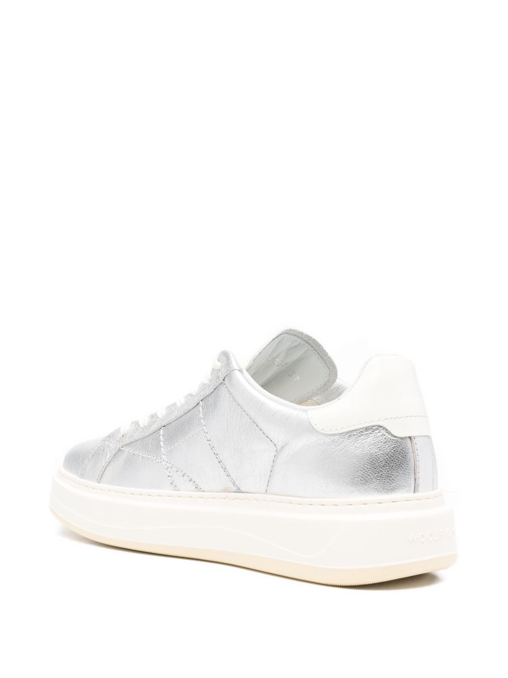 WOOLRICH Women's Arrow Leather Platform Sneakers