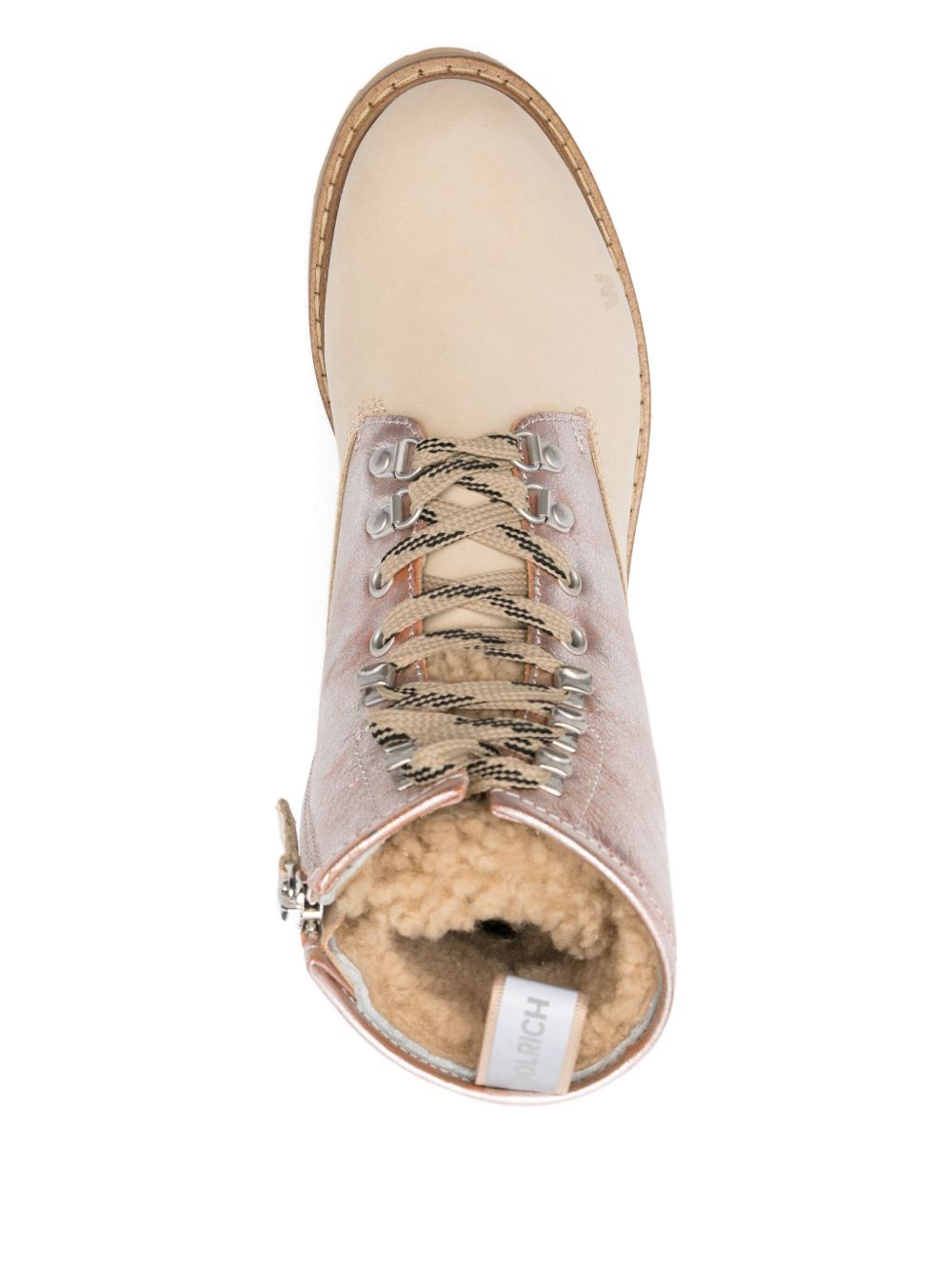 WOOLRICH Leather Lace-Up Boots for Women