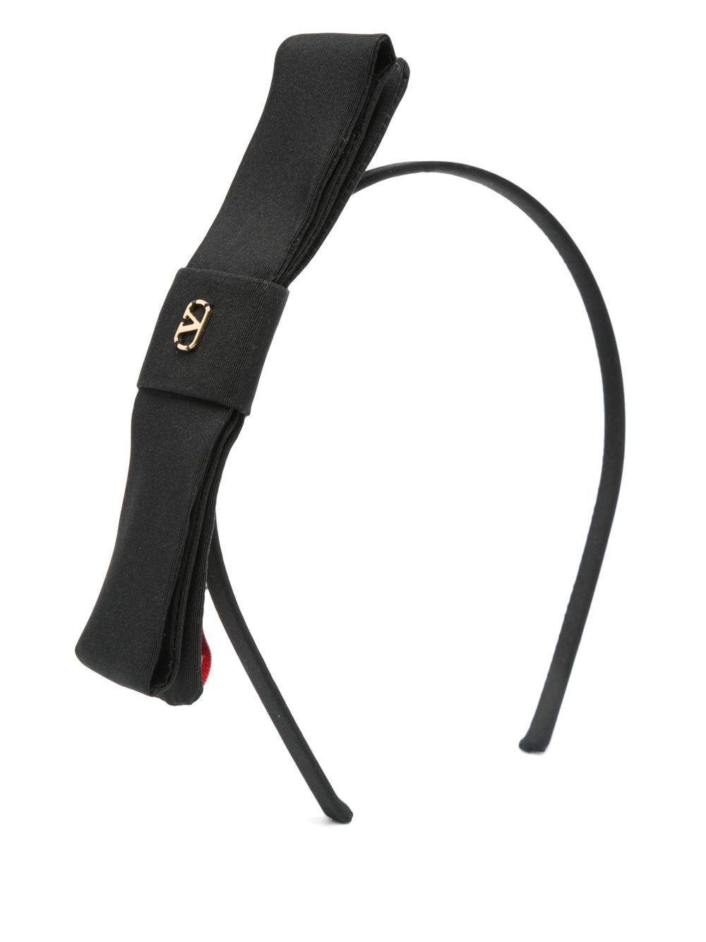 VALENTINO GARAVANI Logo Headband with Bow Detail