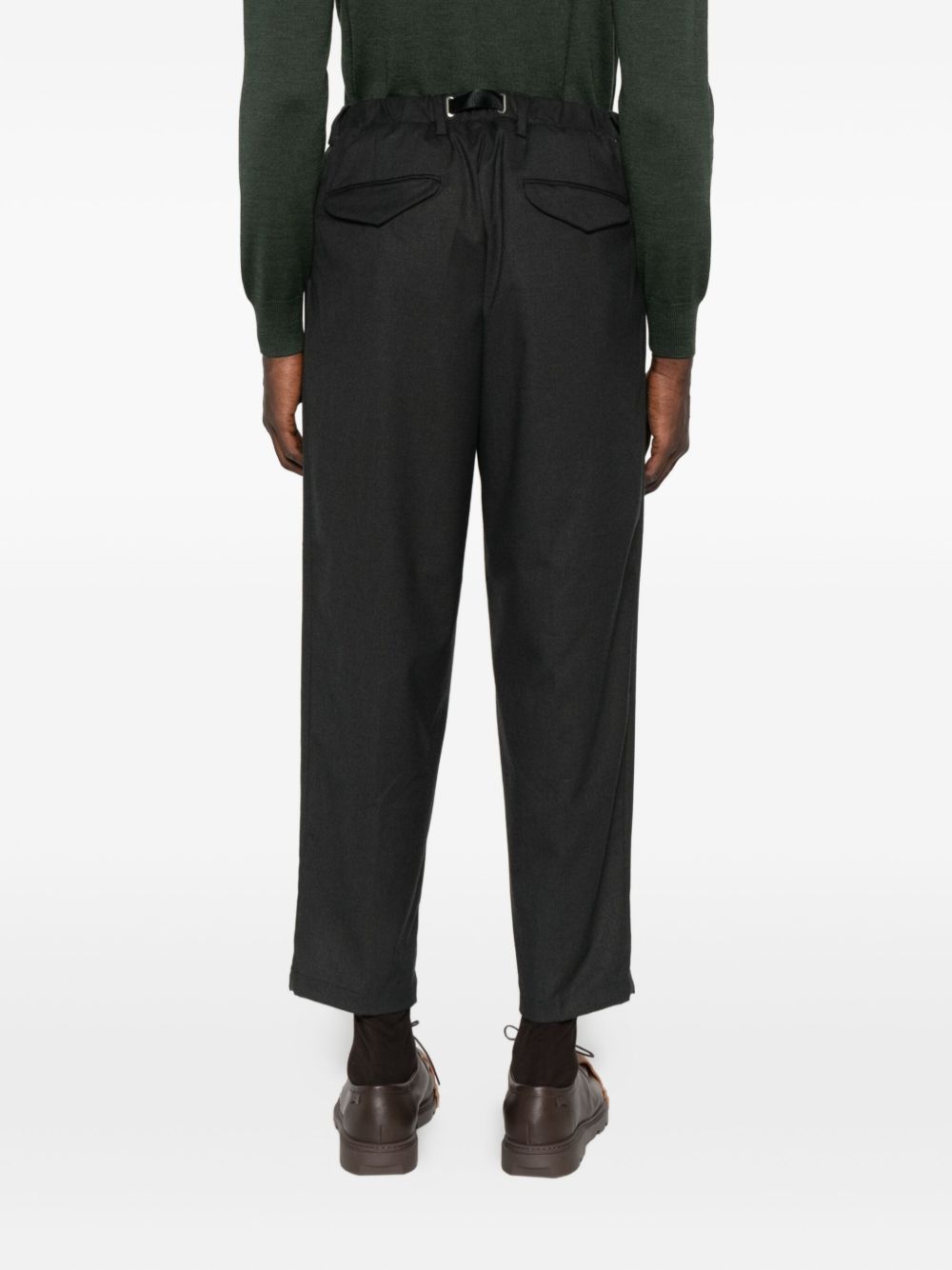 WHITE SAND Tailored Fit Trousers for Men - Size 34