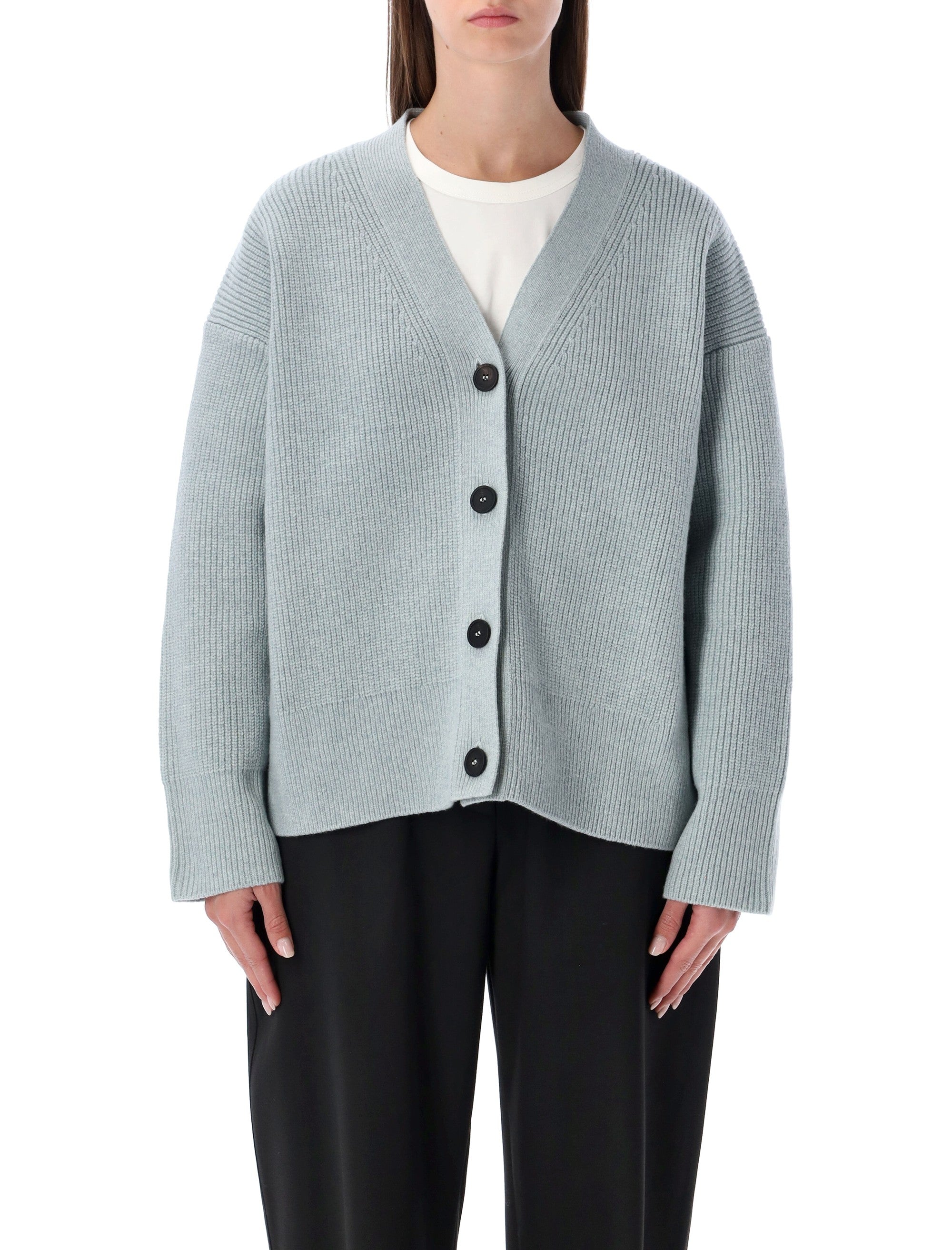 STUDIO NICHOLSON Merino Wool Boxy Cardigan Size 8