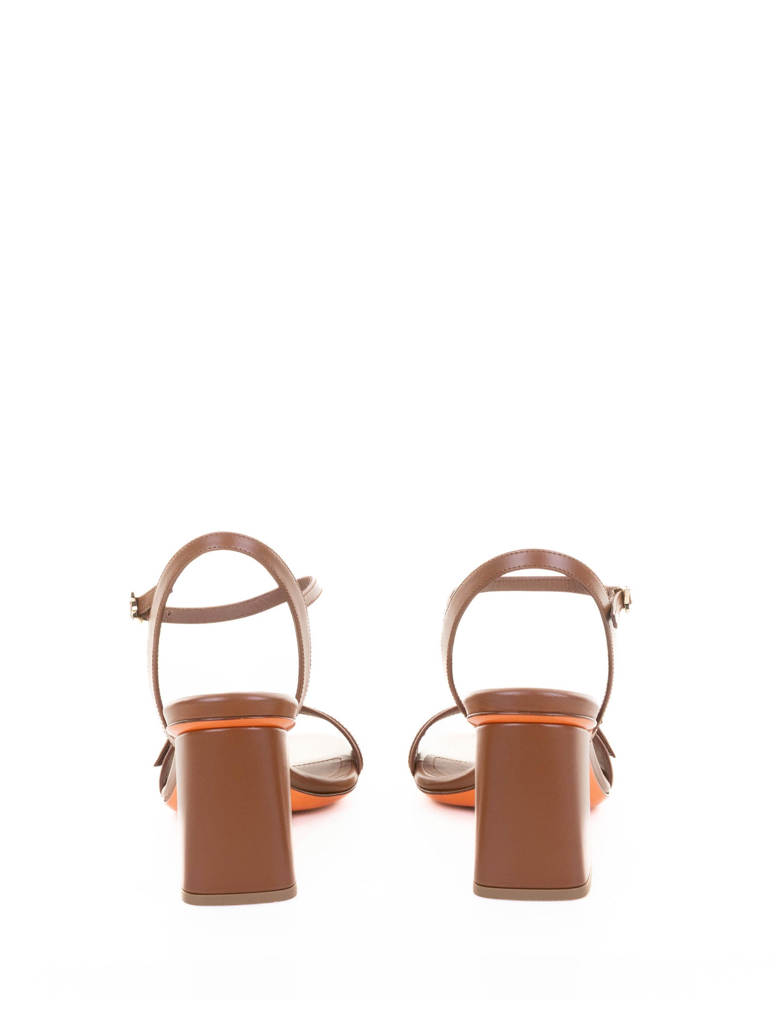 SANTONI Elegant Leather Sandal