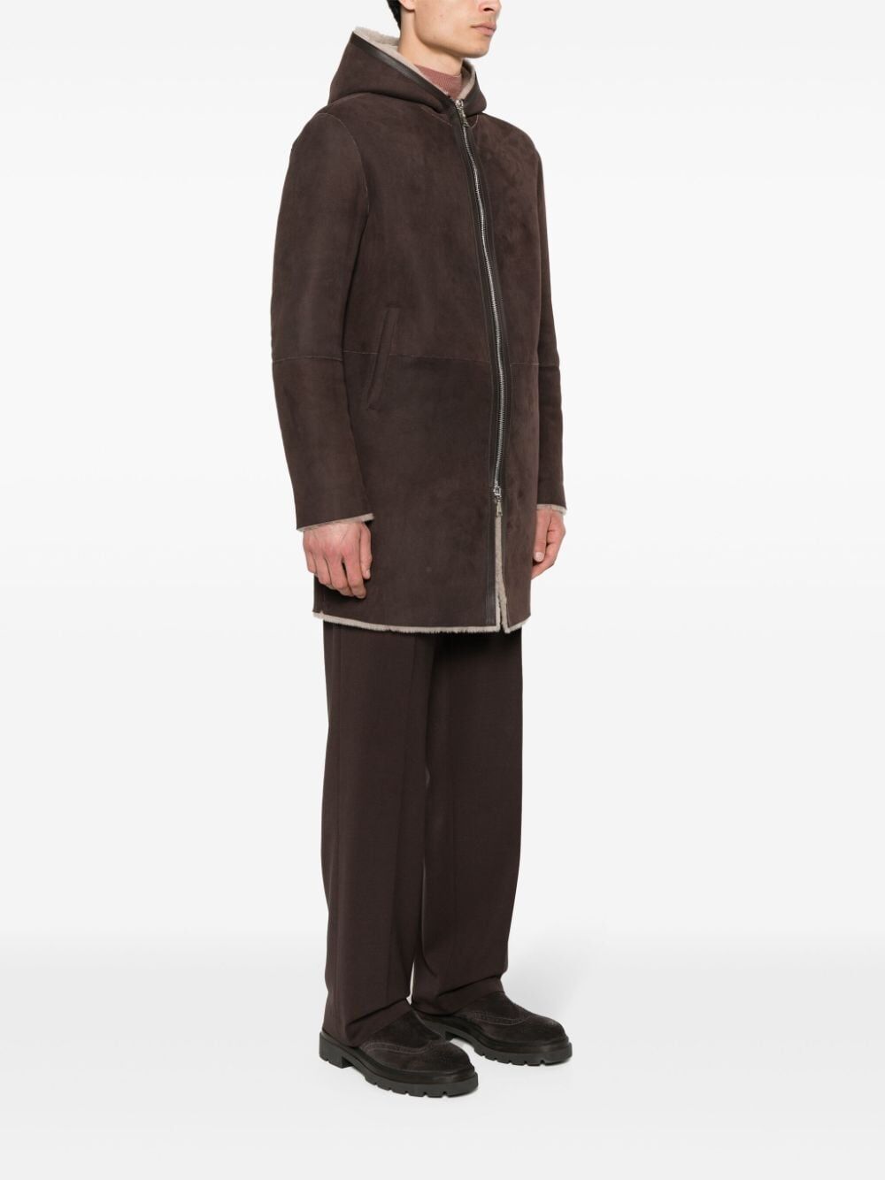 TAGLIATORE Men's Shearling Jacket