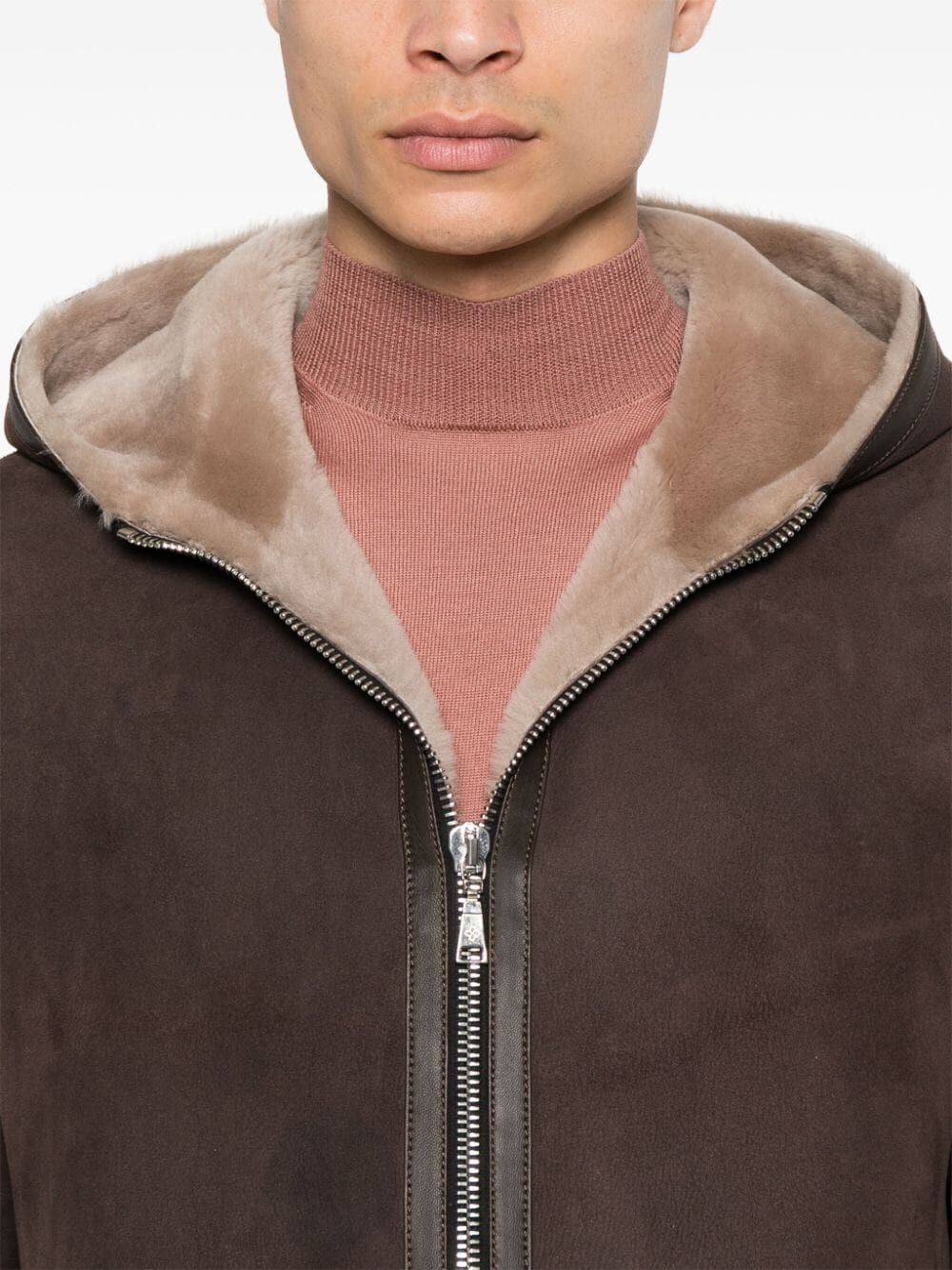 TAGLIATORE Men's Shearling Jacket