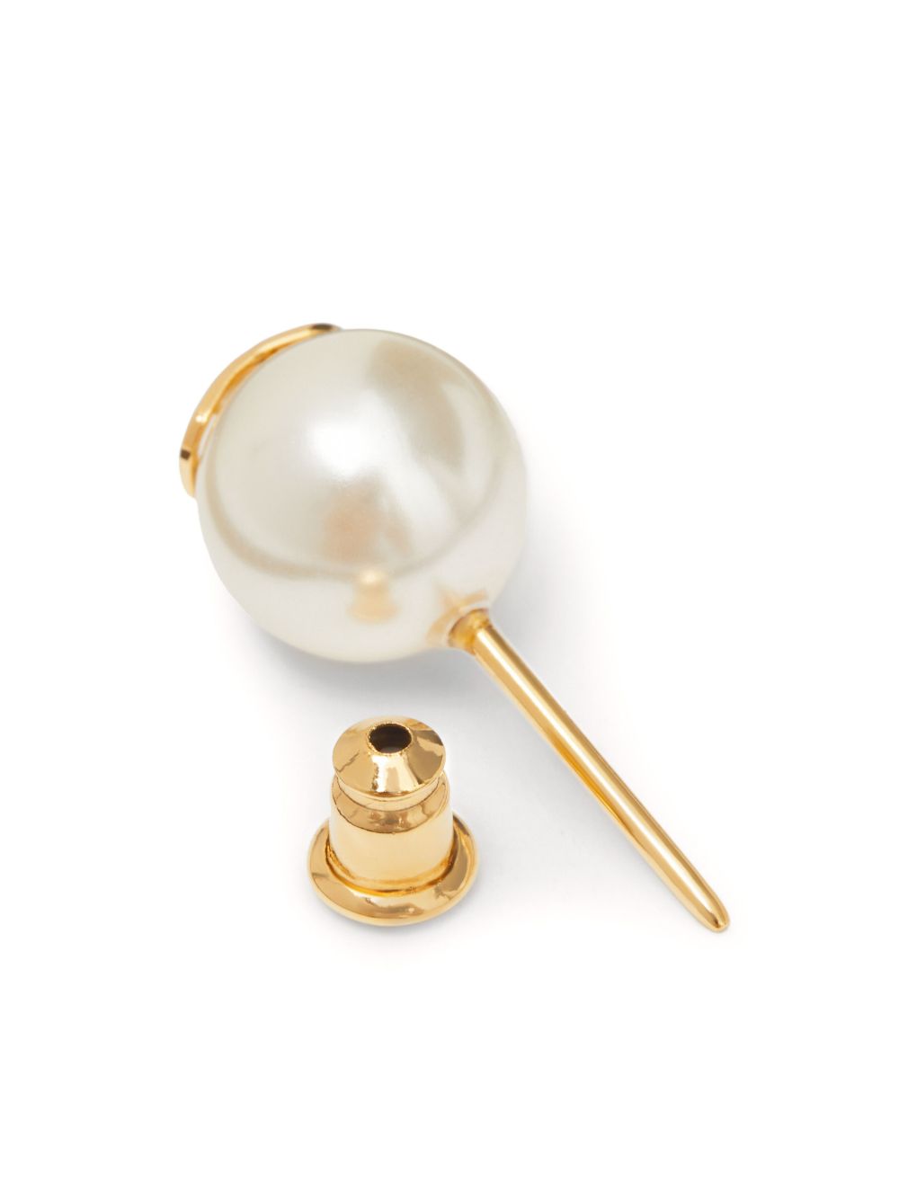 VALENTINO GARAVANI Signature Vlogo Pearl Earrings