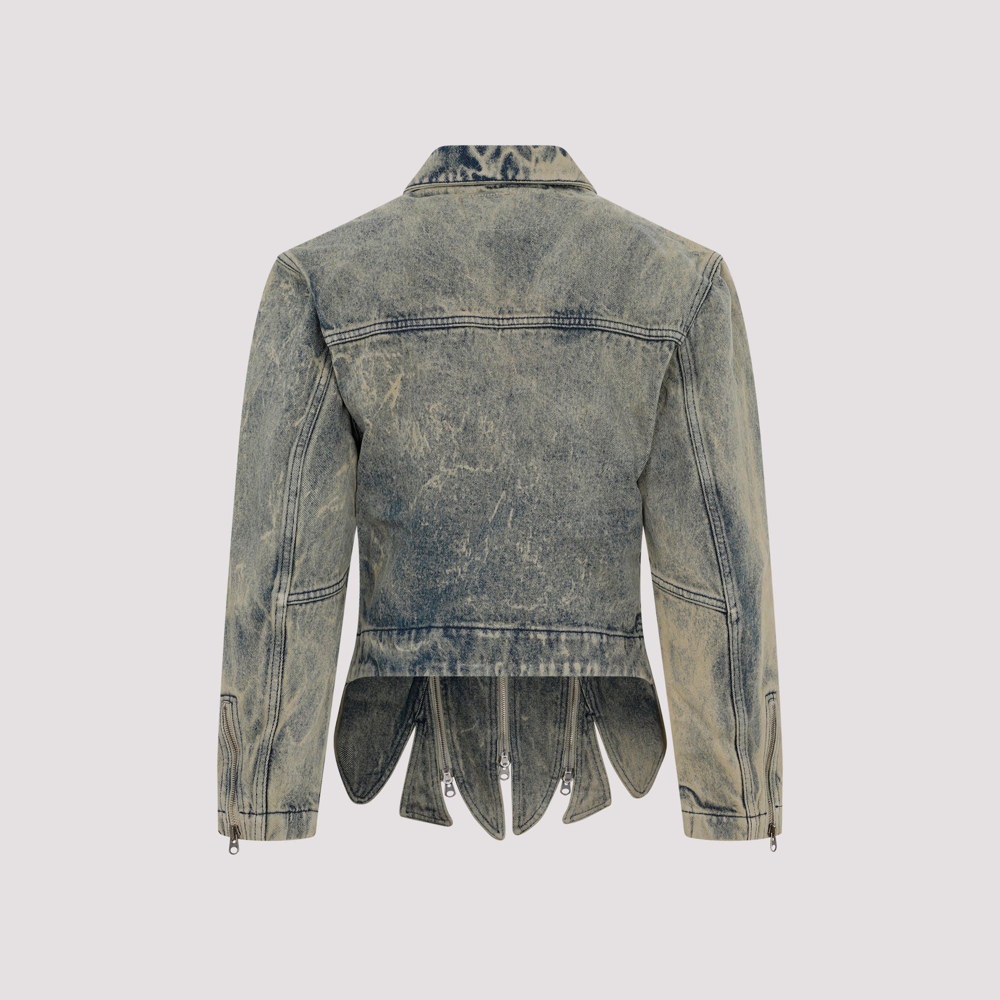 Y/PROJECT Tudor Zip Denim Jacket - Women’s Outerwear
