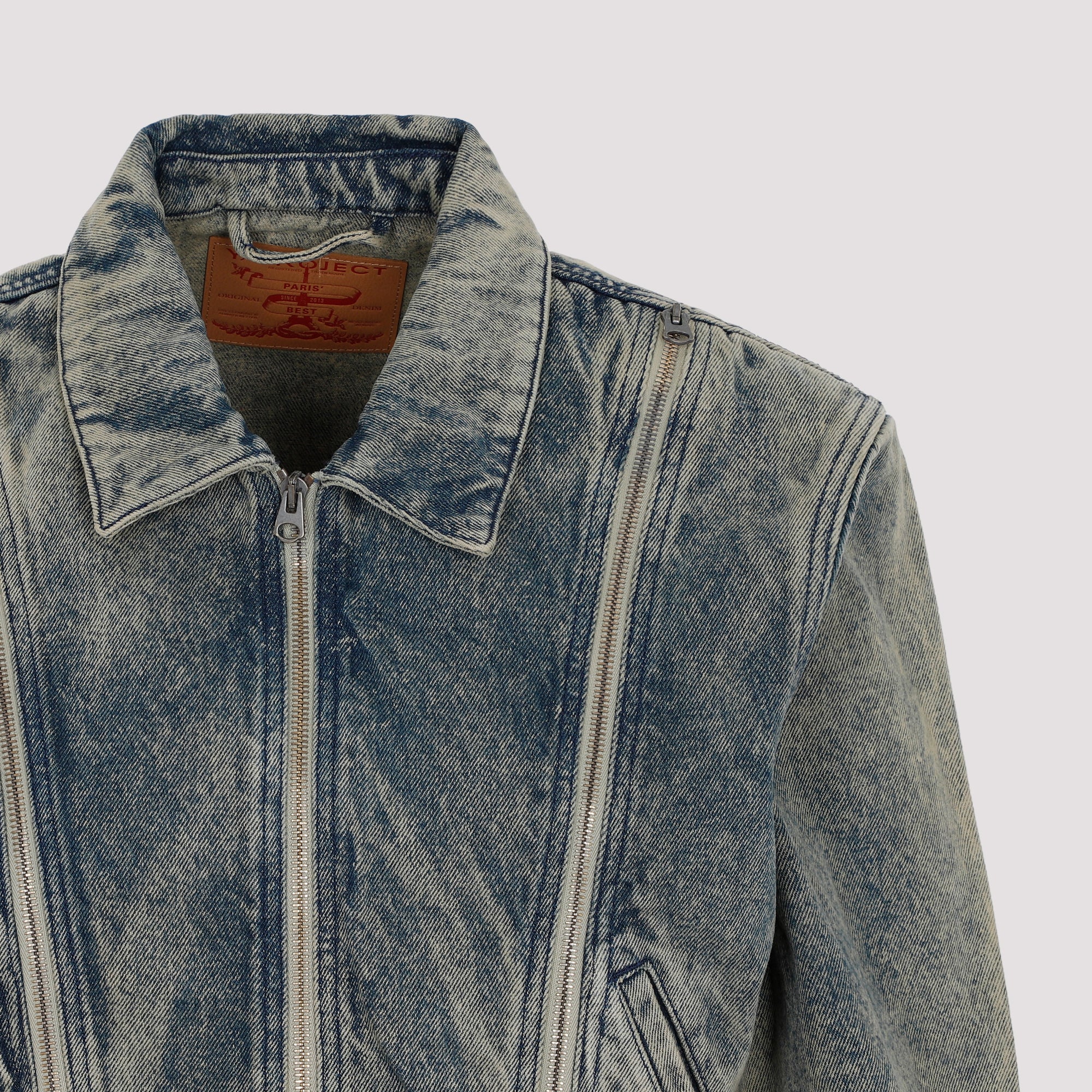 Y/PROJECT Tudor Zip Denim Jacket - Women’s Outerwear