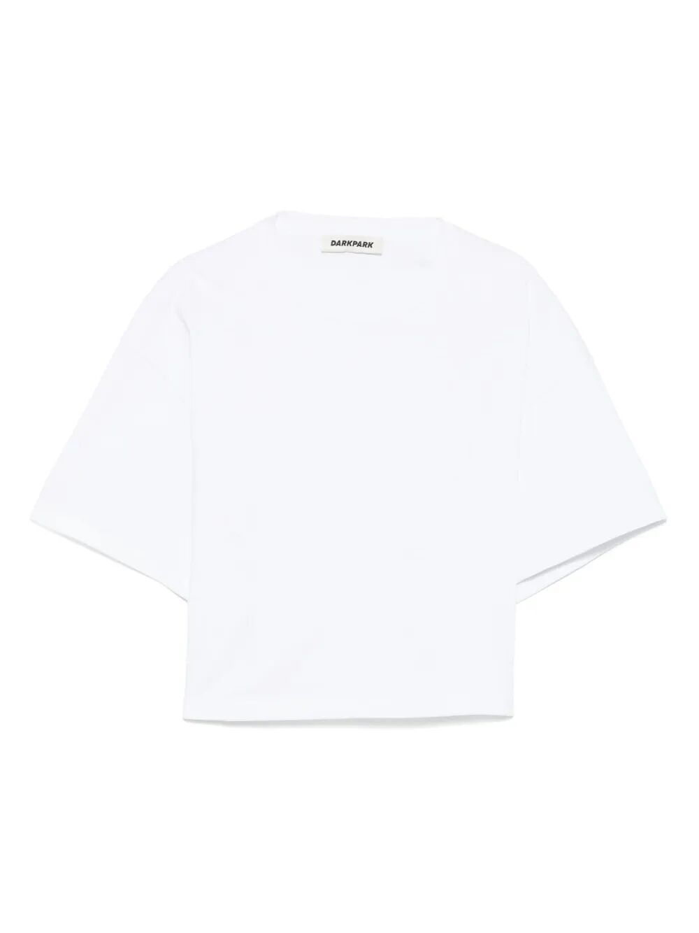 DARKPARK Cropped Draped Short Sleeve Tee - Women's