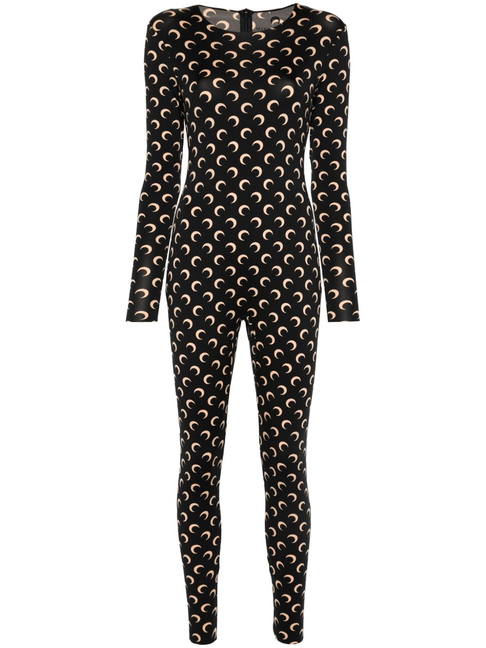MARINE SERRE Moon Printed Catsuit for Women - FW25 Collection