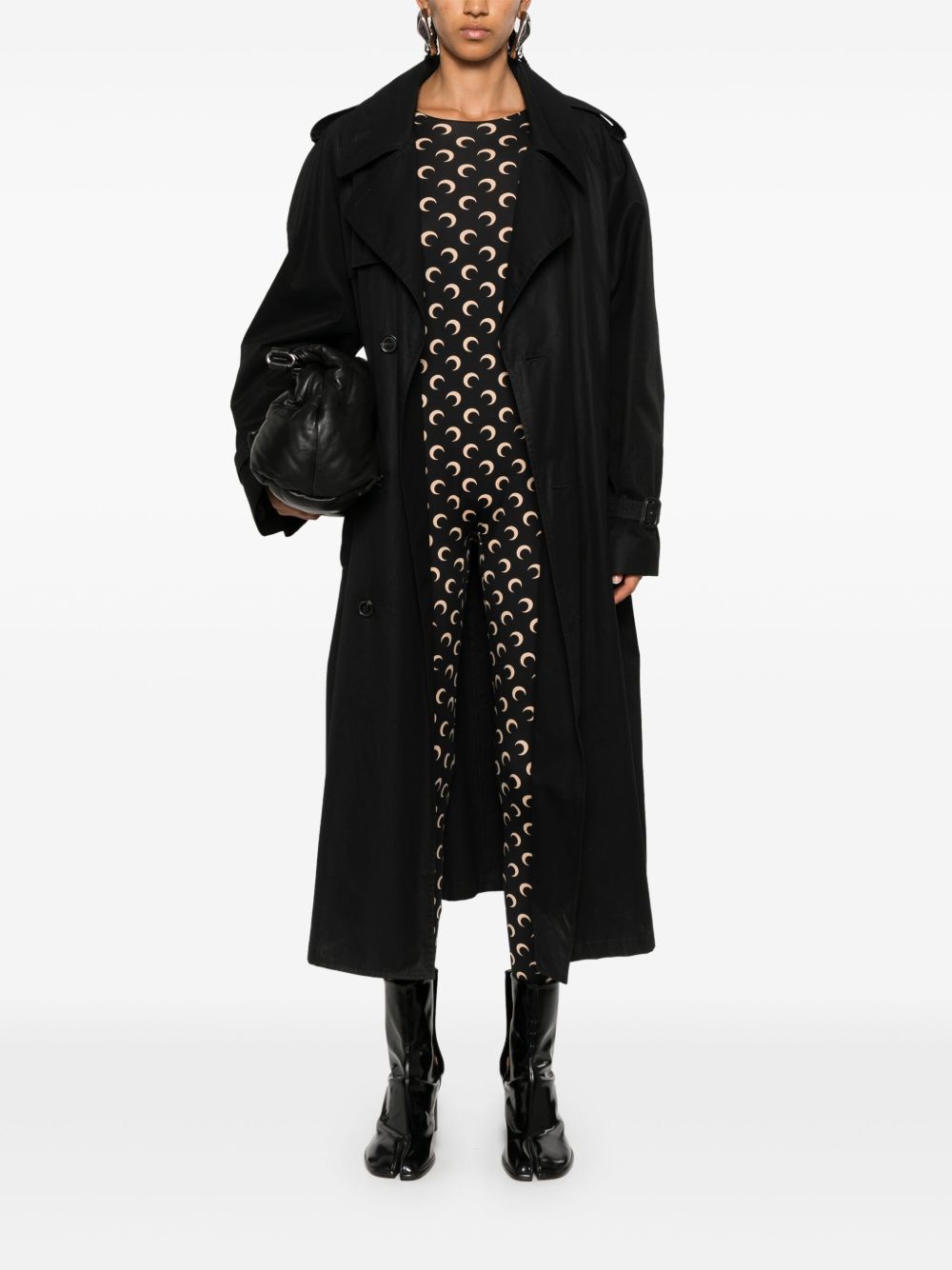 MARINE SERRE Moon Printed Catsuit for Women - FW25 Collection