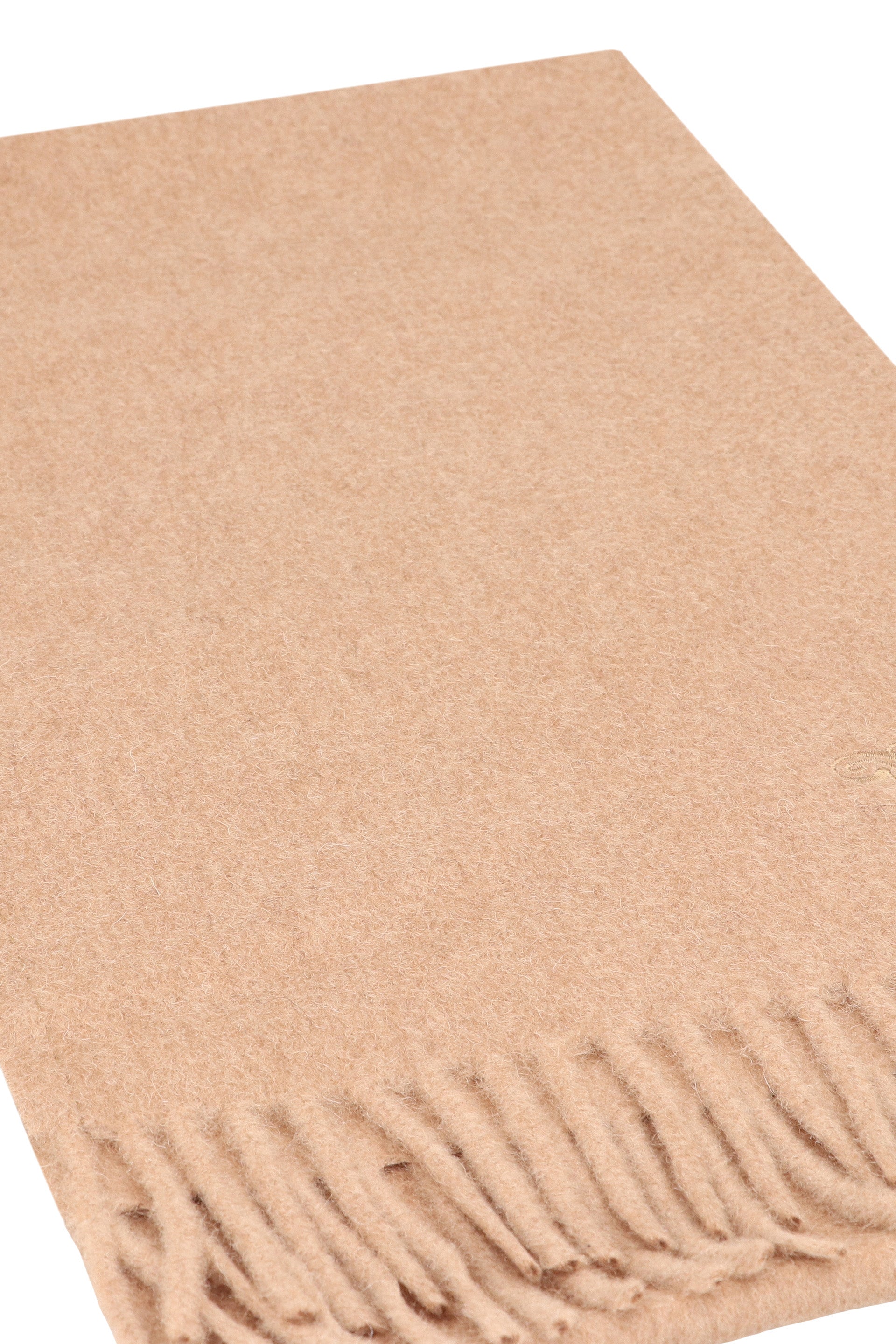 MAX MARA Cashmere Stole with Fringes - 28 x 206 cm