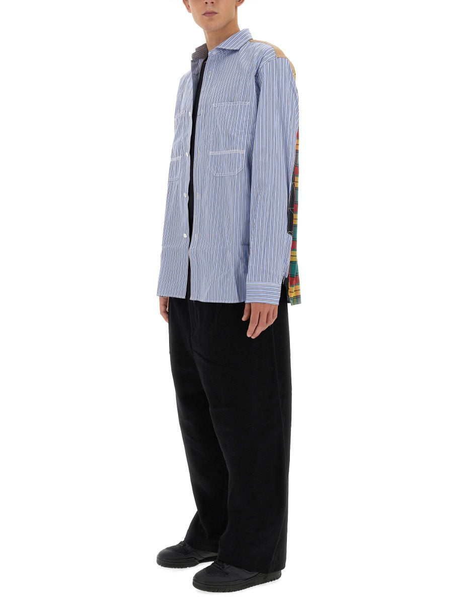 JUNYA WATANABE MAN Classic Regular Fit Cotton Shirt - Size L