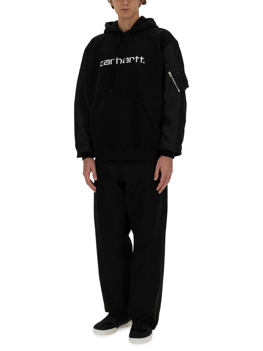 JUNYA WATANABE MAN Oversized Collaborator Sweatshirt - Size M