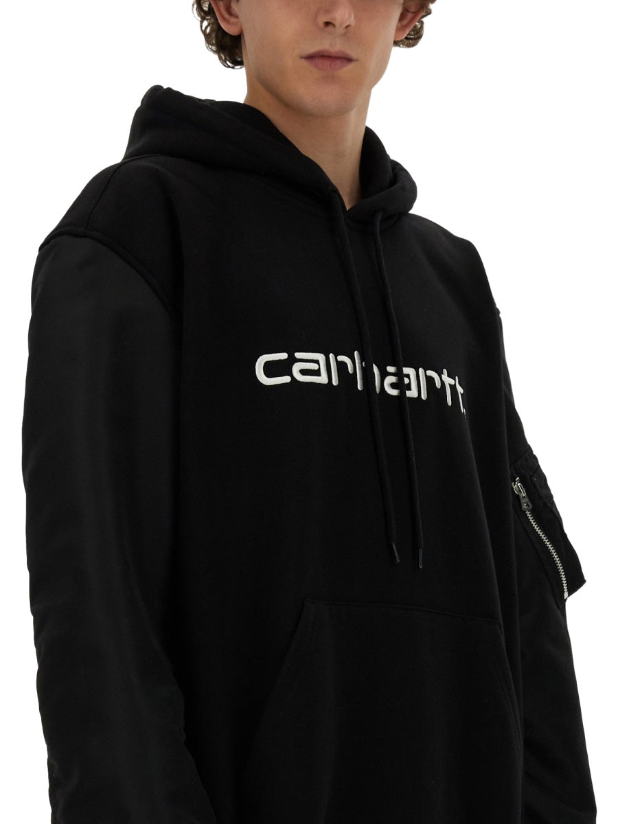 JUNYA WATANABE MAN Oversized Collaborator Sweatshirt - Size M