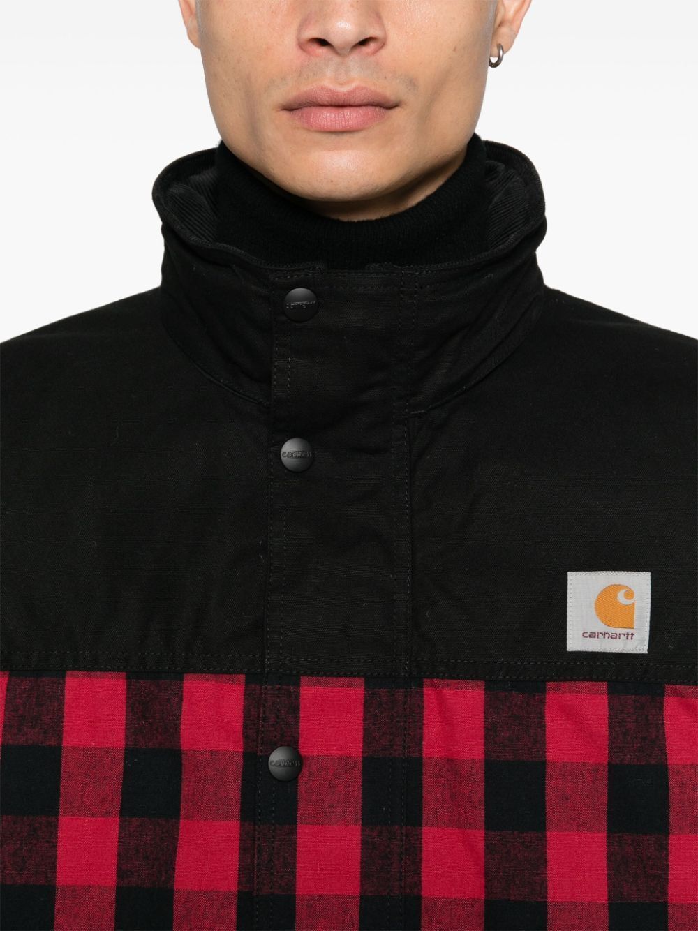 JUNYA WATANABE Checkered Design Jacket - Men's Outerwear