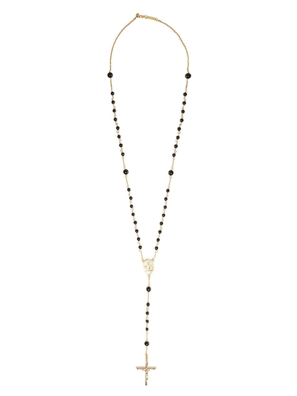 DOLCE & GABBANA Gold Plated Rosary Necklace for Women