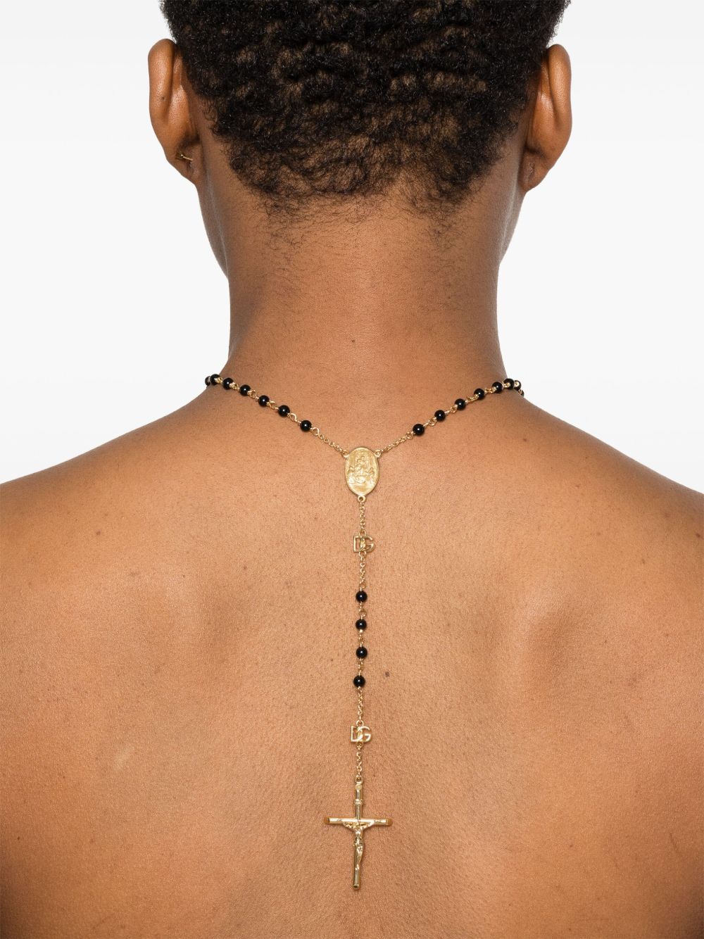 DOLCE & GABBANA Lobster Clasp Medallion Necklace