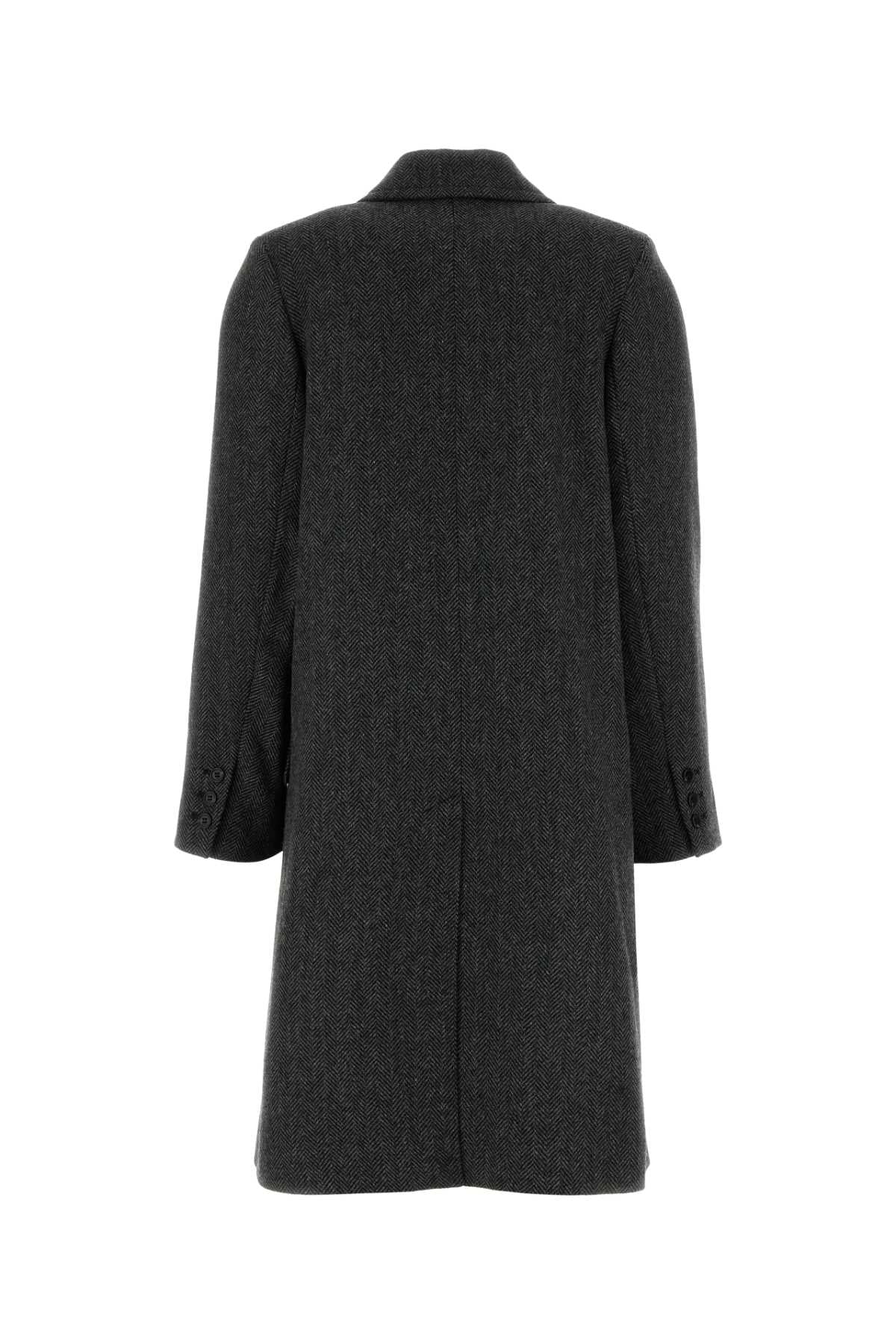 A.P.C. Embroidered Wool Blend Jacket