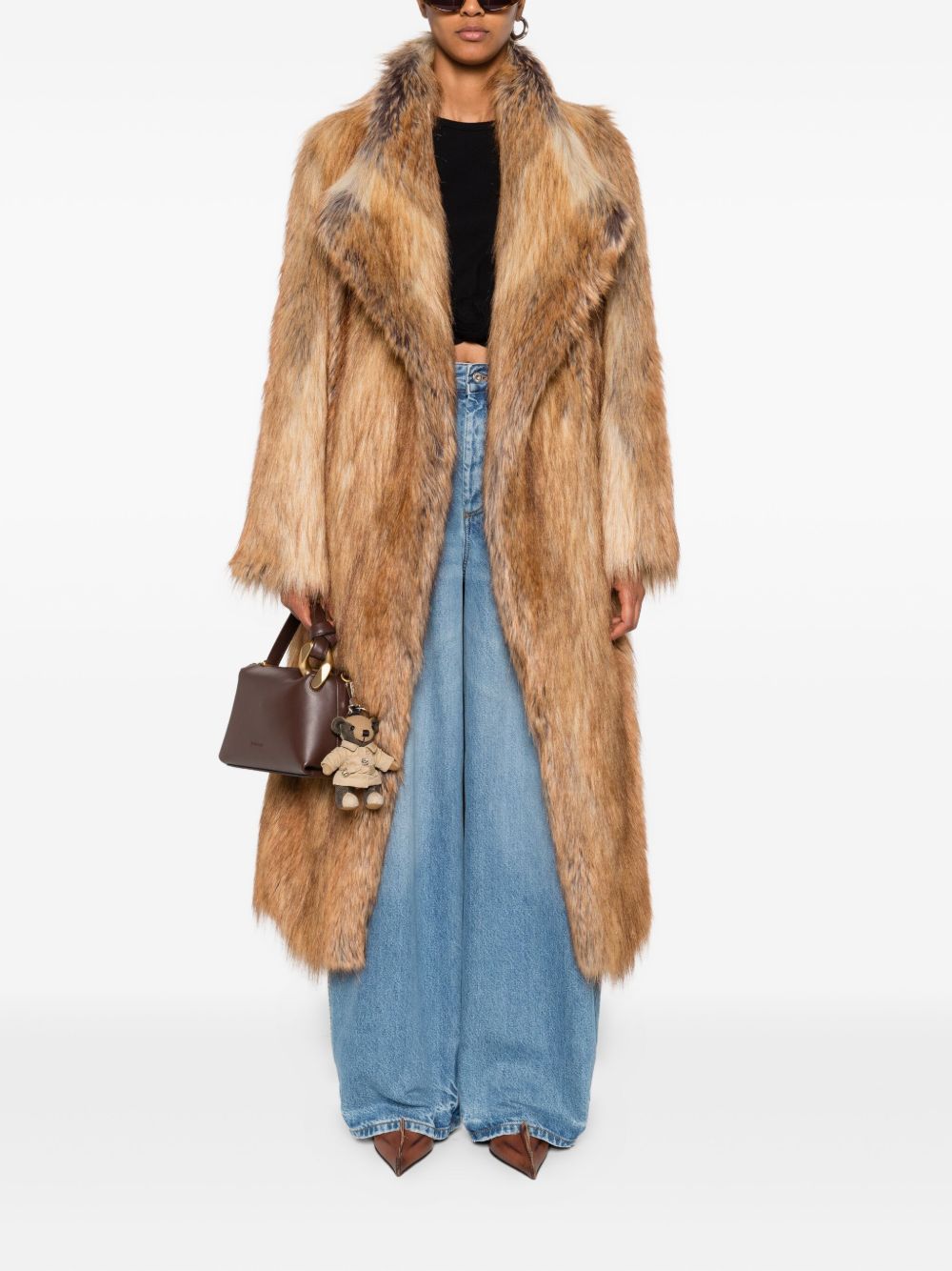 BB COUTURE Luxury Ecofur Jacket for Women - Lapel Collar, Open Front