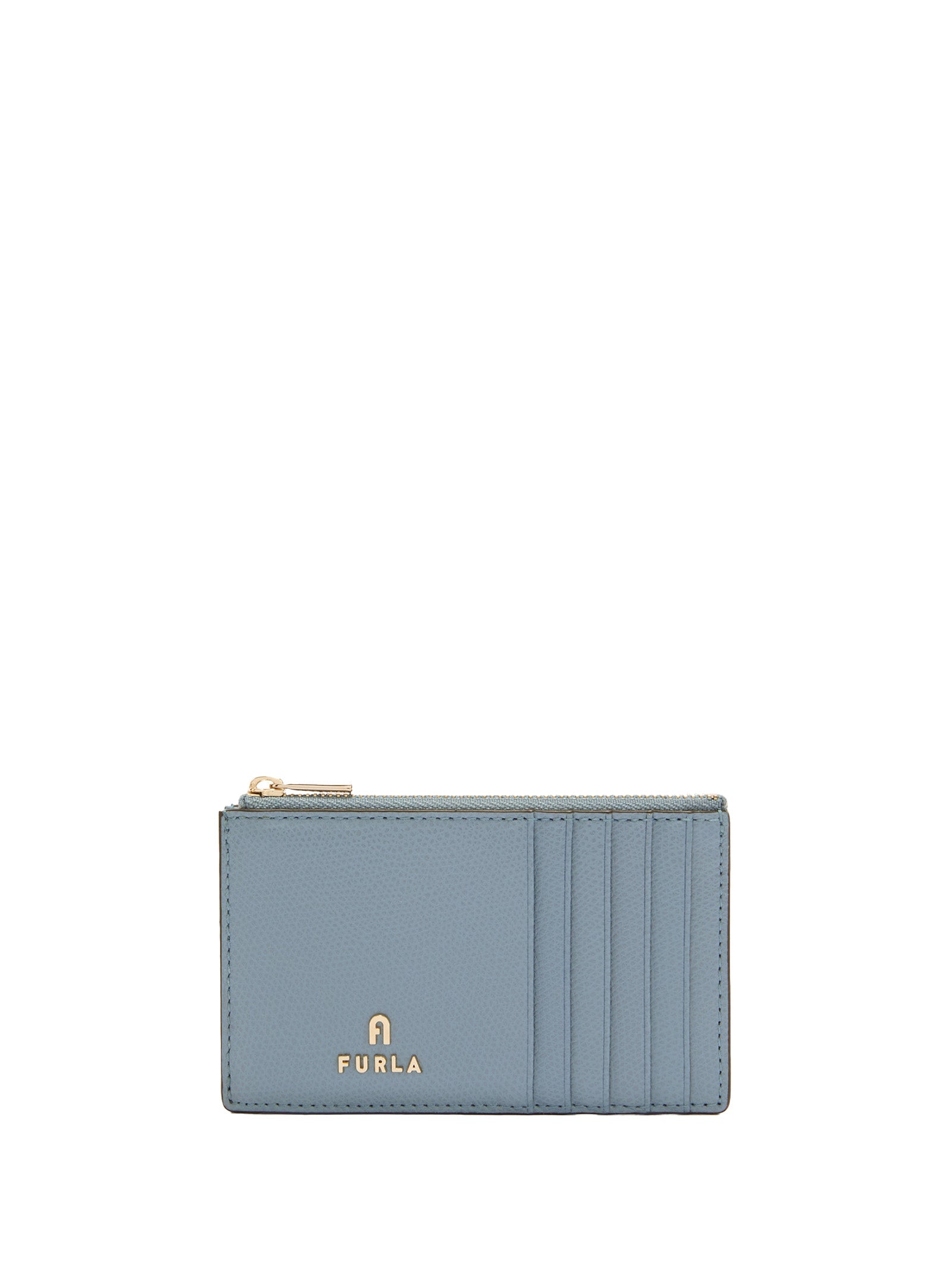FURLA Mini Leather Card Holder